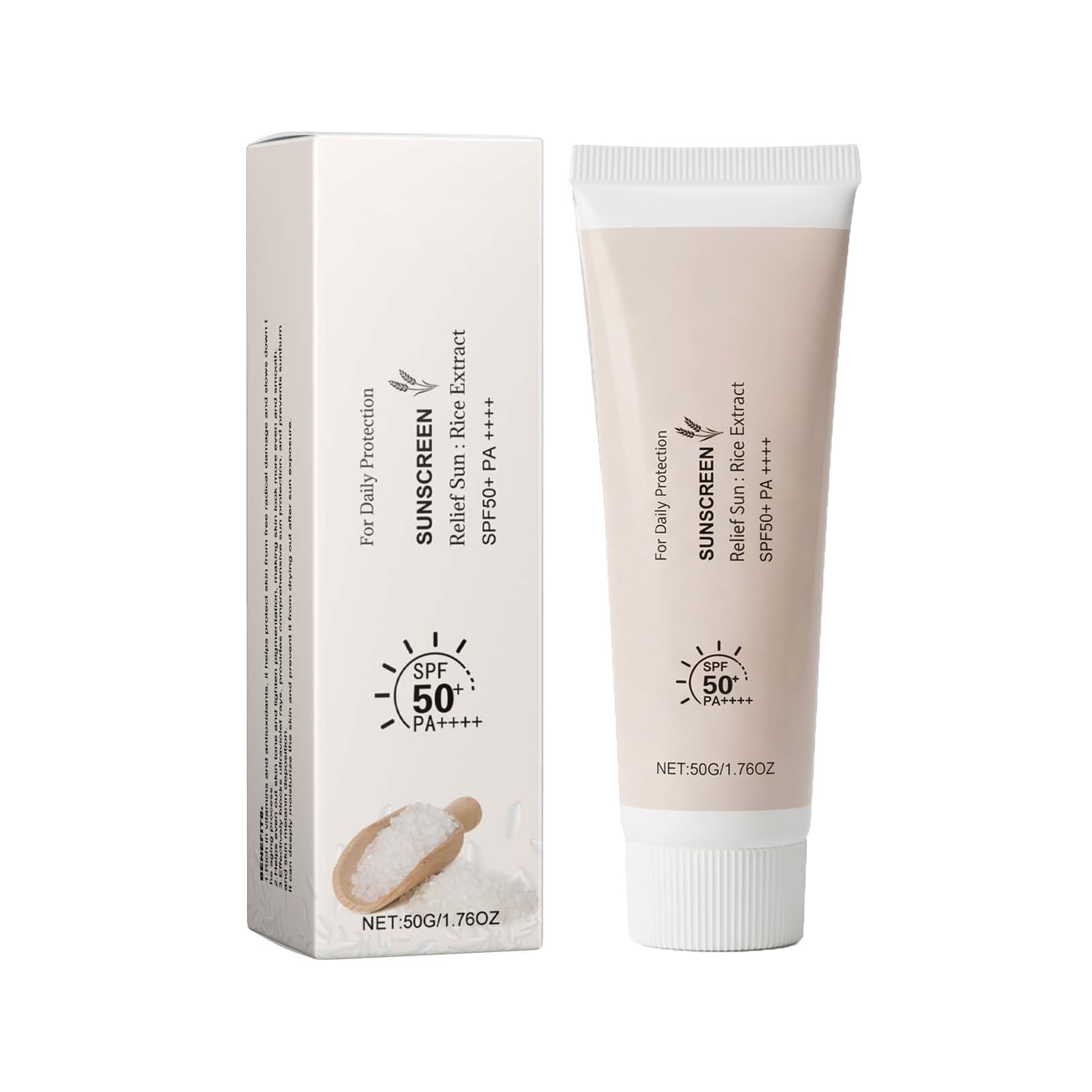 Relief Sun Sunscreen SPF 50+ PA++++, 1.76oz (50g)
