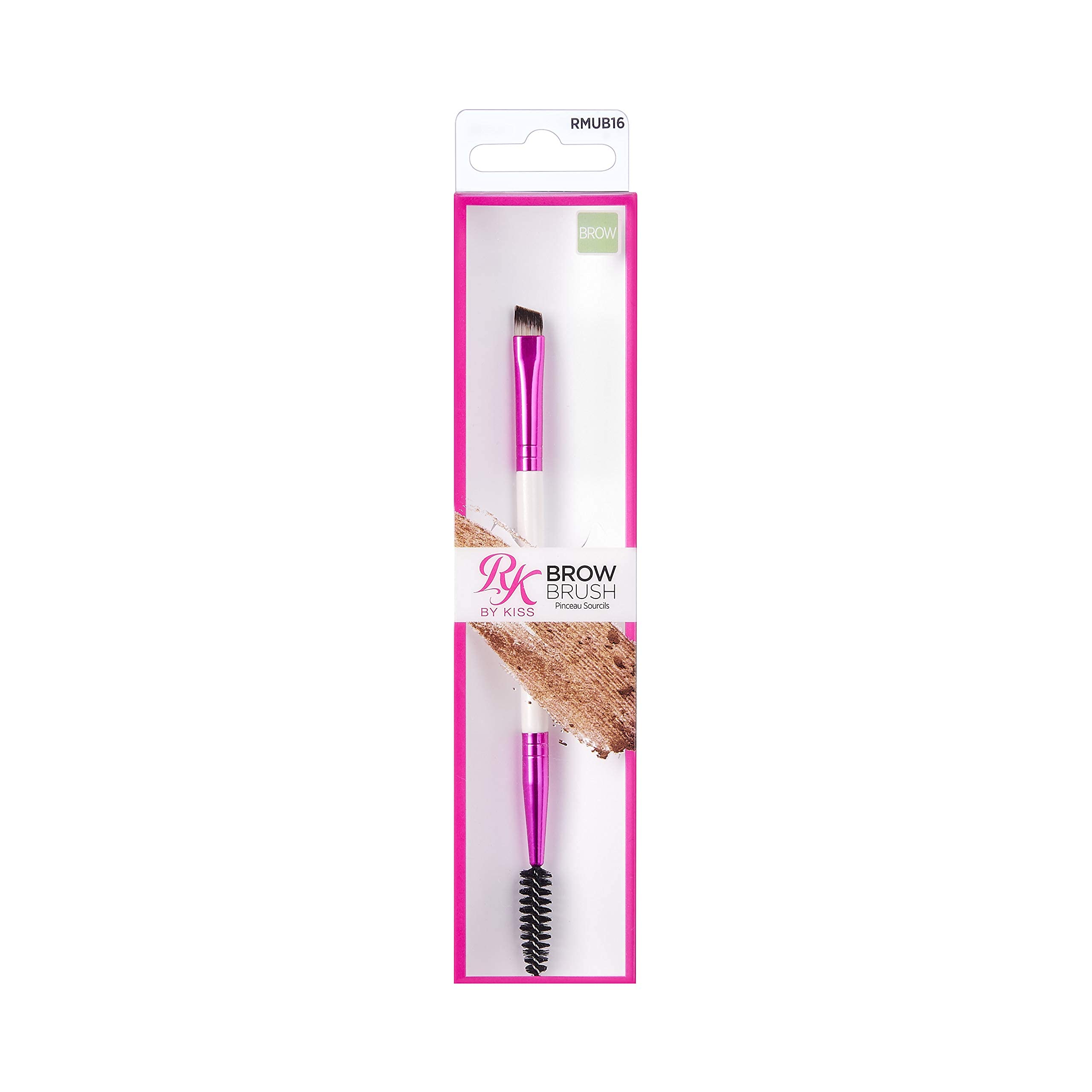Kiss Ruby Kisses Make-Up Brush Brow & Spoolie