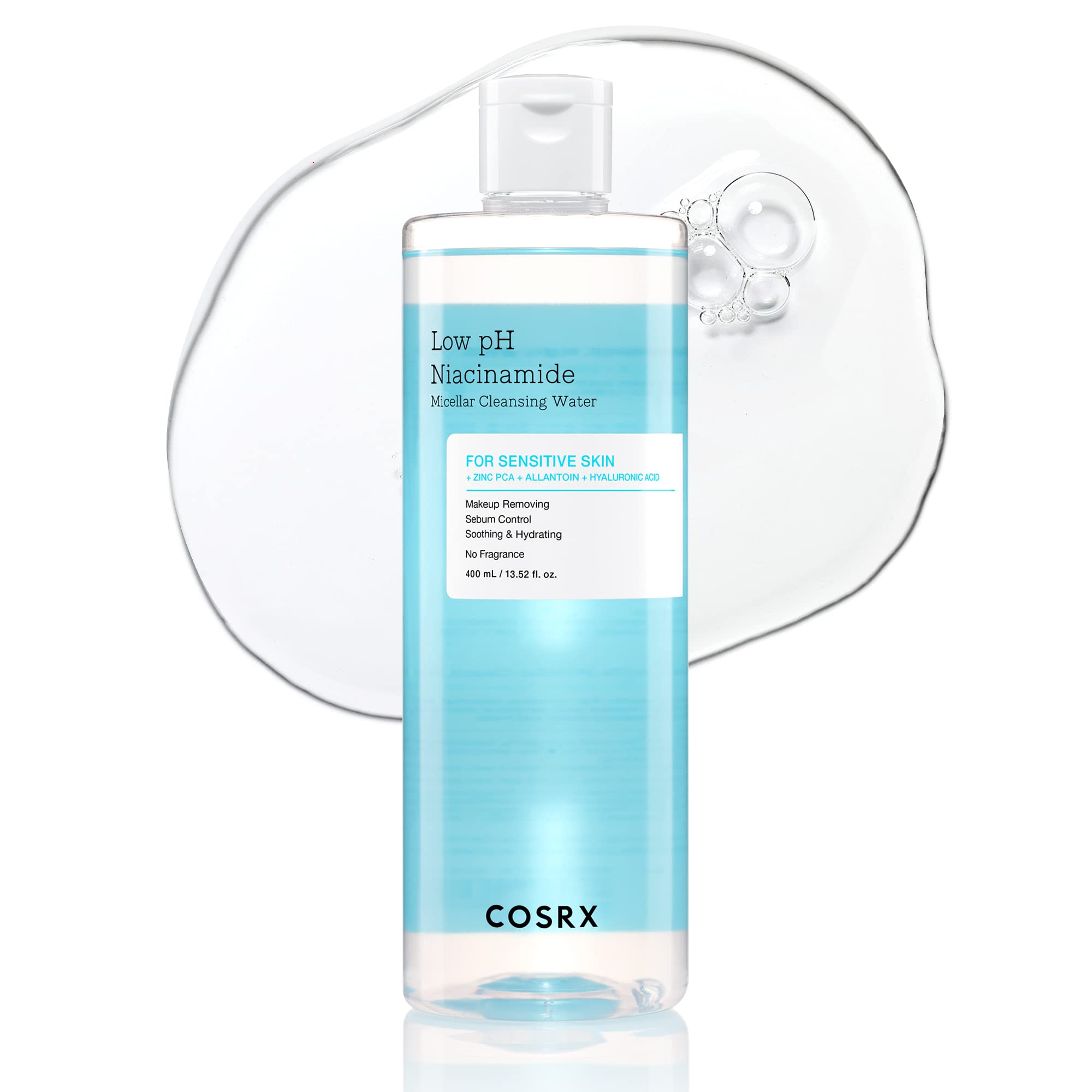 Cosrx Low Ph Niacinamide Micellar Cleansing Water (13.52Fl.Oz/400Ml)