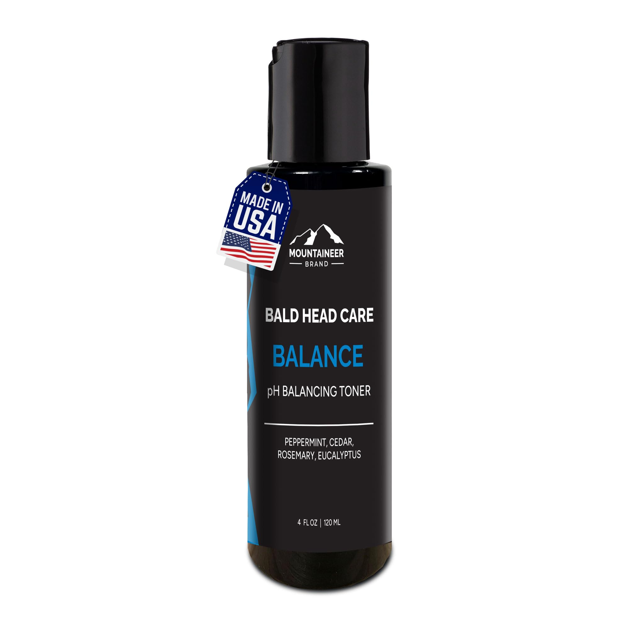 Mountaineer Brand Shine Reducer and PH Balance for Face and Scalp | Anti Shine | Mattifying Bald Head Care for Men | All Natural