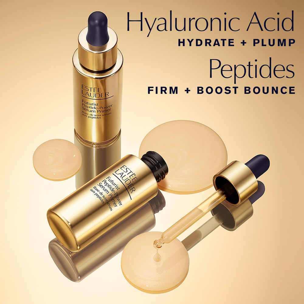 Est  E Lauder Futurist Peptide-Power Hydrating Serum Primer With Hyaluronic Acid, 0.9 Fl Oz