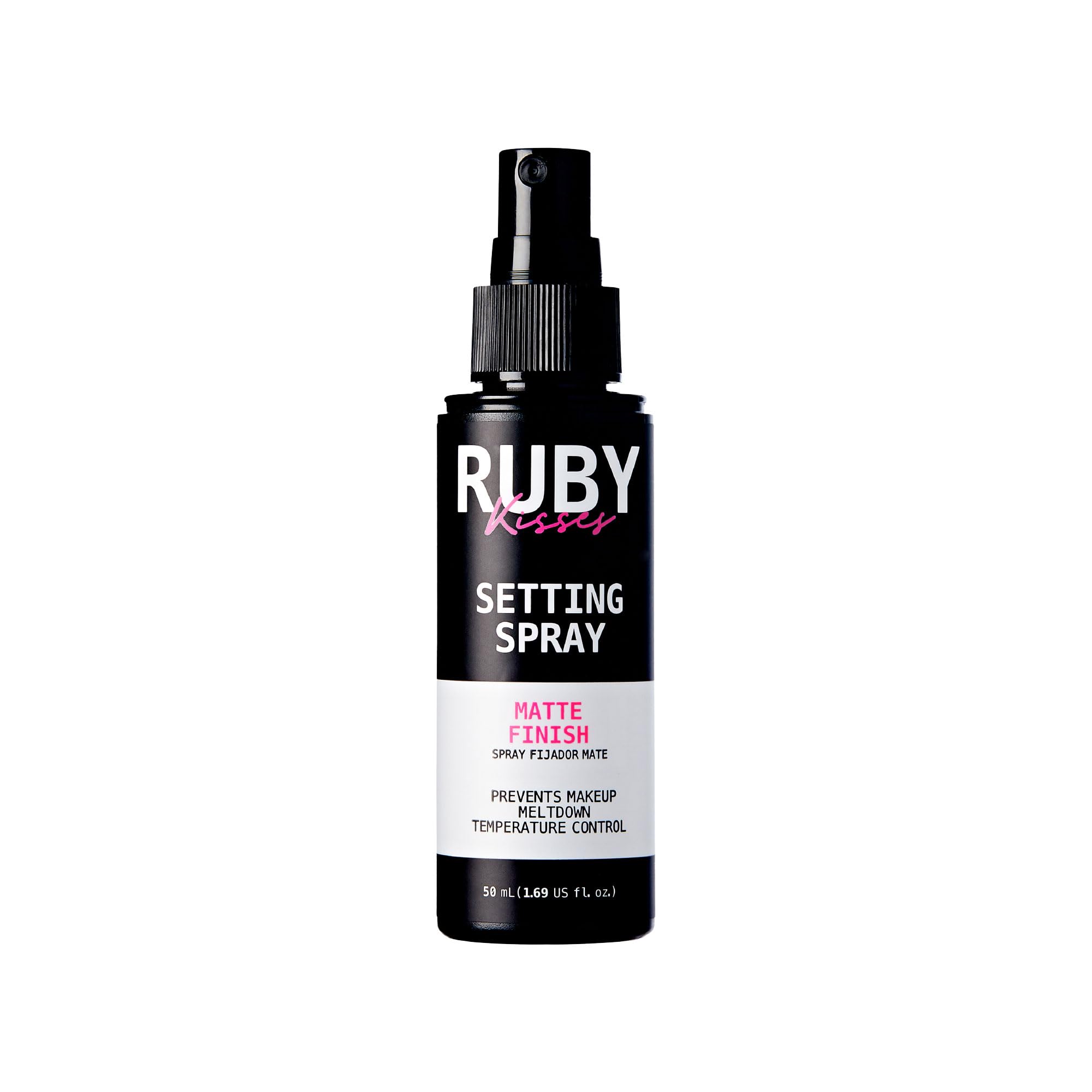 Ruby Kisses 24Hr Never Touch Up Matte Finish Setting Spray 1.69 Fl Oz