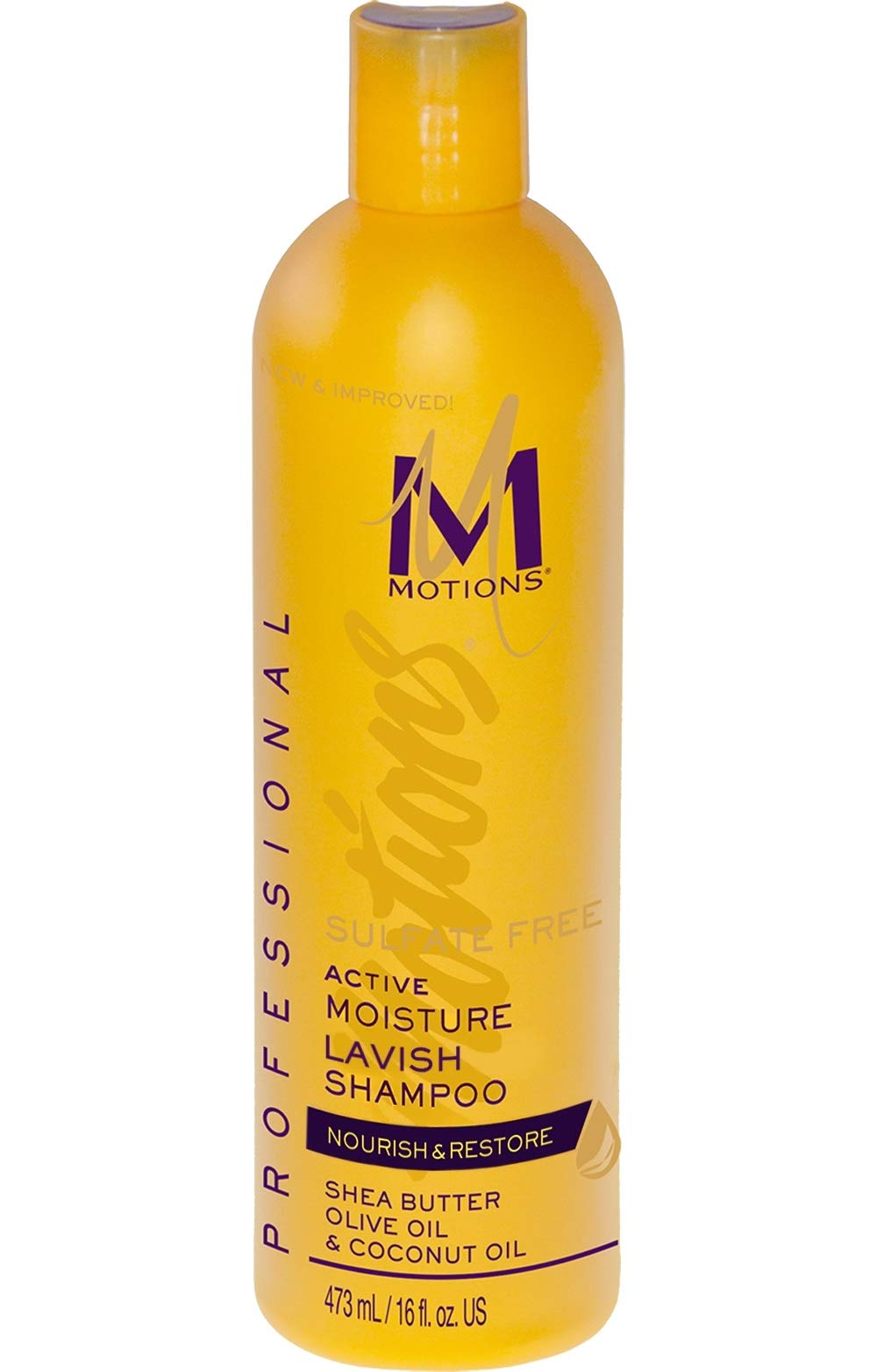 MOTIONS ACTIVE MOISTURE LAVISH nourish & restore SHAMPOO 16oz