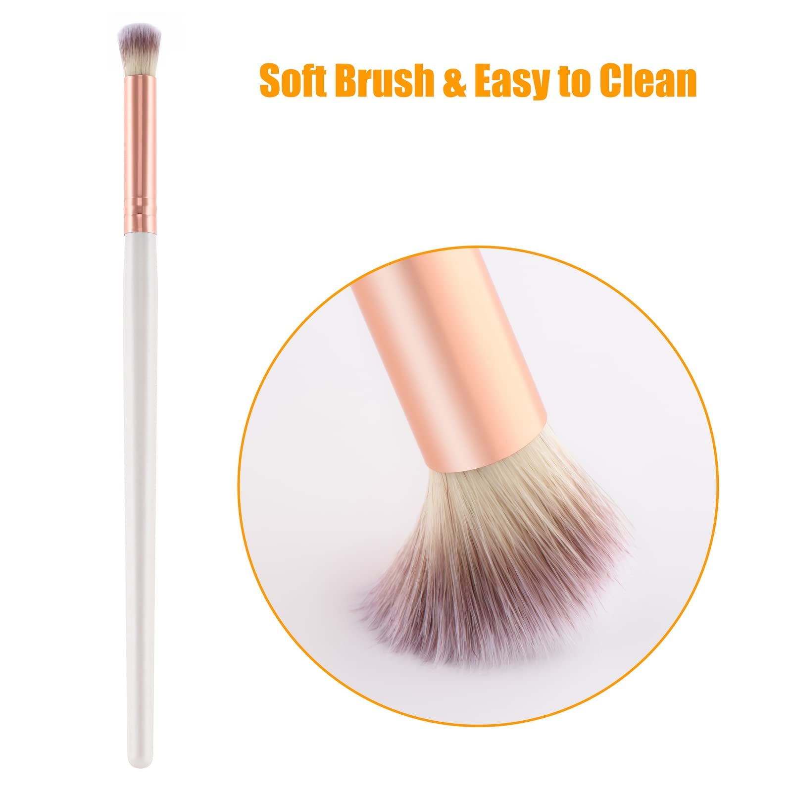 Ekysso 10 Pcs Eyelash Cleaning Brush For Lash Extension, Lash Shampoo Cleansing Brush, Lash Bath Brush, Lash Wash Brush For Eyel