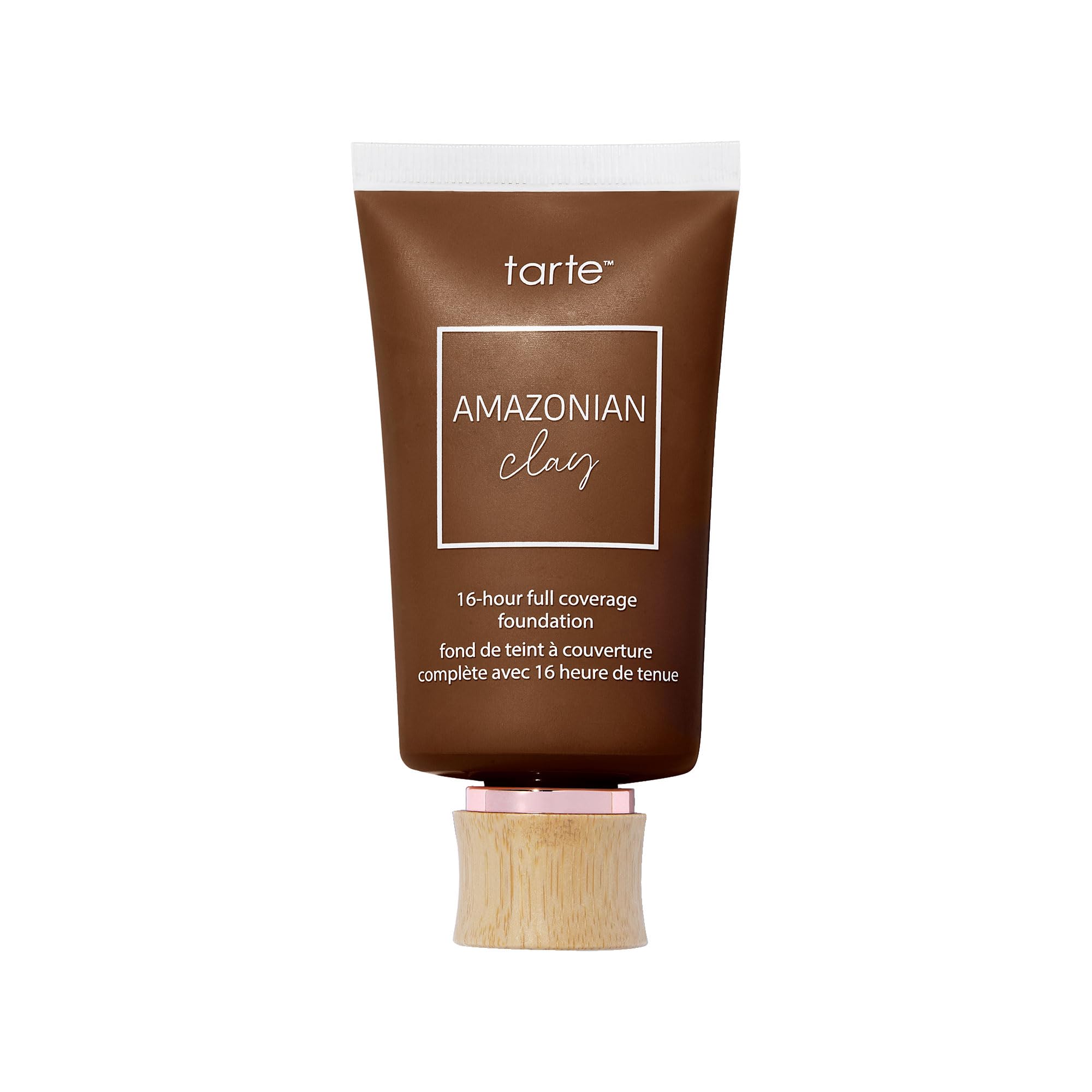 tarte Amazonian clay 16hour Full Size coverage foundation  Matte Finish Foundation, Vitamin E for Hydration & Smooth Looking S