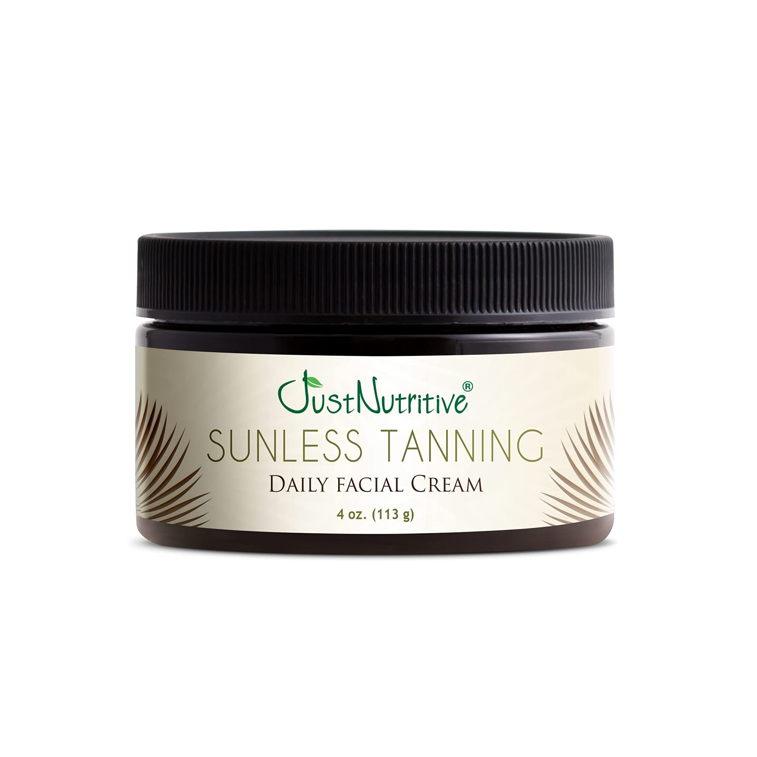 Sunless Tanning Daily Facial Cream | Self-Tanner | Sunless Tanning Lotion | Self-Tanning Lotion | Sunkiss Glow | Just Nutritive 
