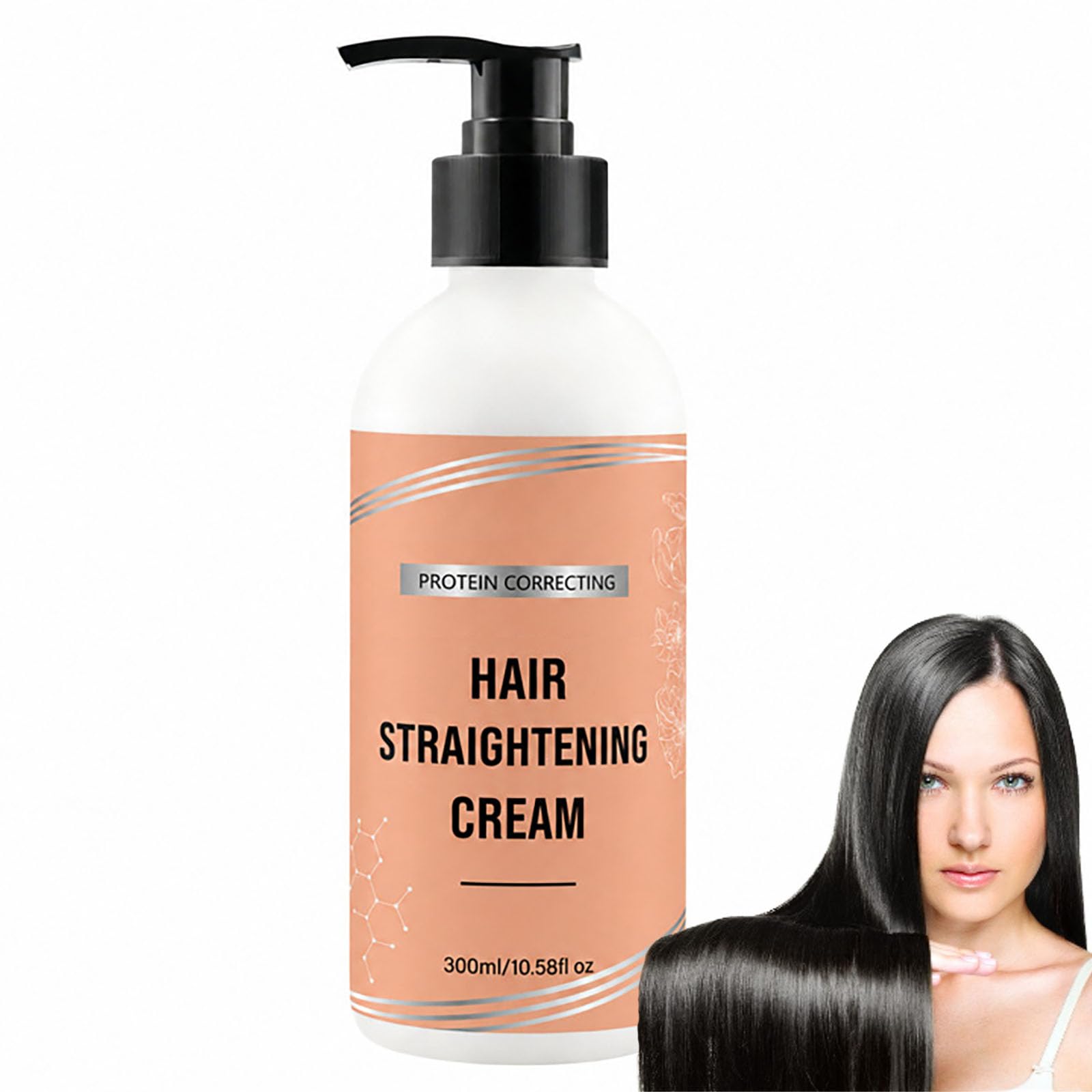 Protein Correction Hair Straightening Cream for Smoothness 10.58 FL.OZ