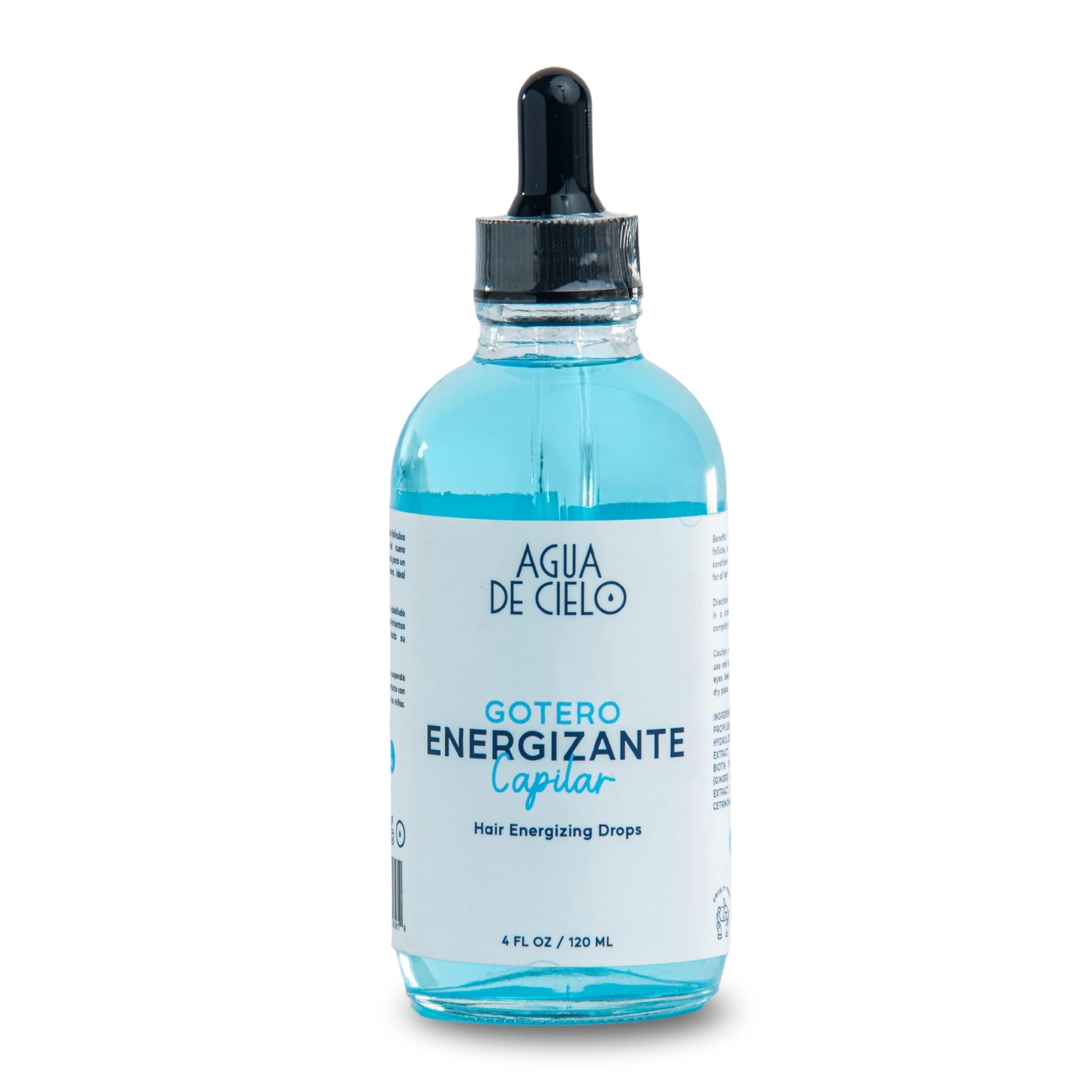 Agua de Cielo Hair Energizing Drops  Hair Follicle Stimulator, 4 Oz