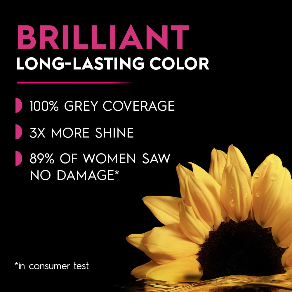 Garnier Hair Color Olia Ammonia-Free Brilliant Color Oil-Rich Permanent Hair Dye, 5.03 Medium Neutral Brown, 2 Count (Packaging