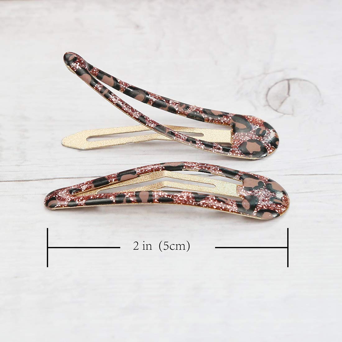 Minihope Classics Contour Hair Clip For Women, Hair Barrettes For Girls,Keep Loose Hairs Bangs And Flyaways Away From Face.5Cm,2