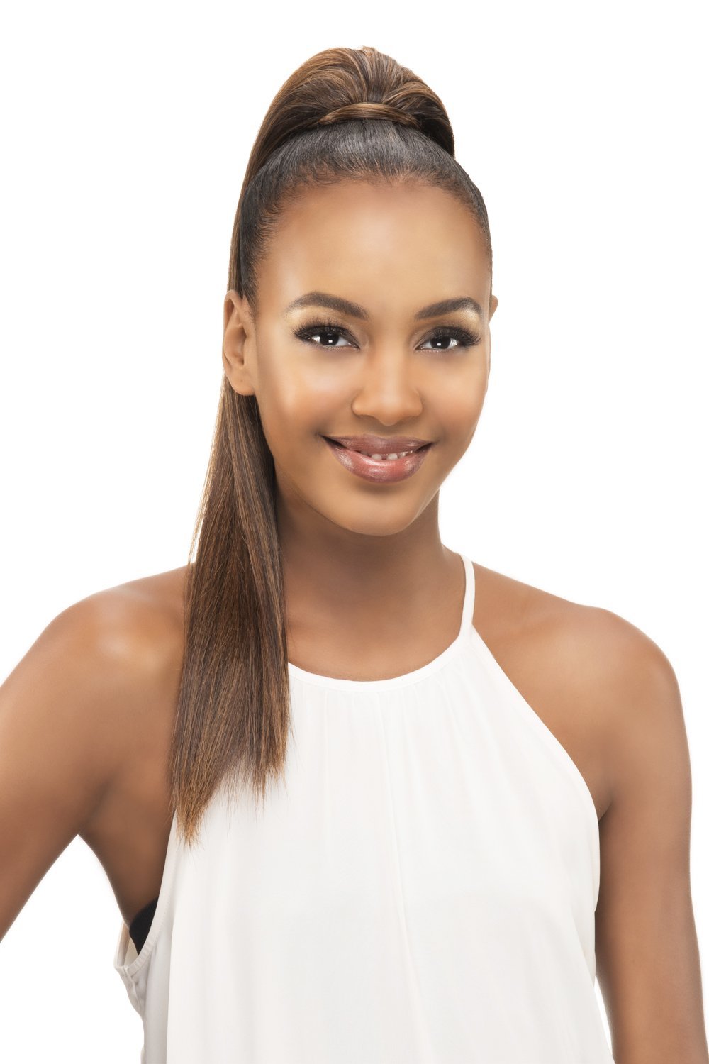Vivica A Fox Hair Collection PB183-V New Futura Synthetic Fiber Pocket Bun, TP613/27, 8.8 Ounce