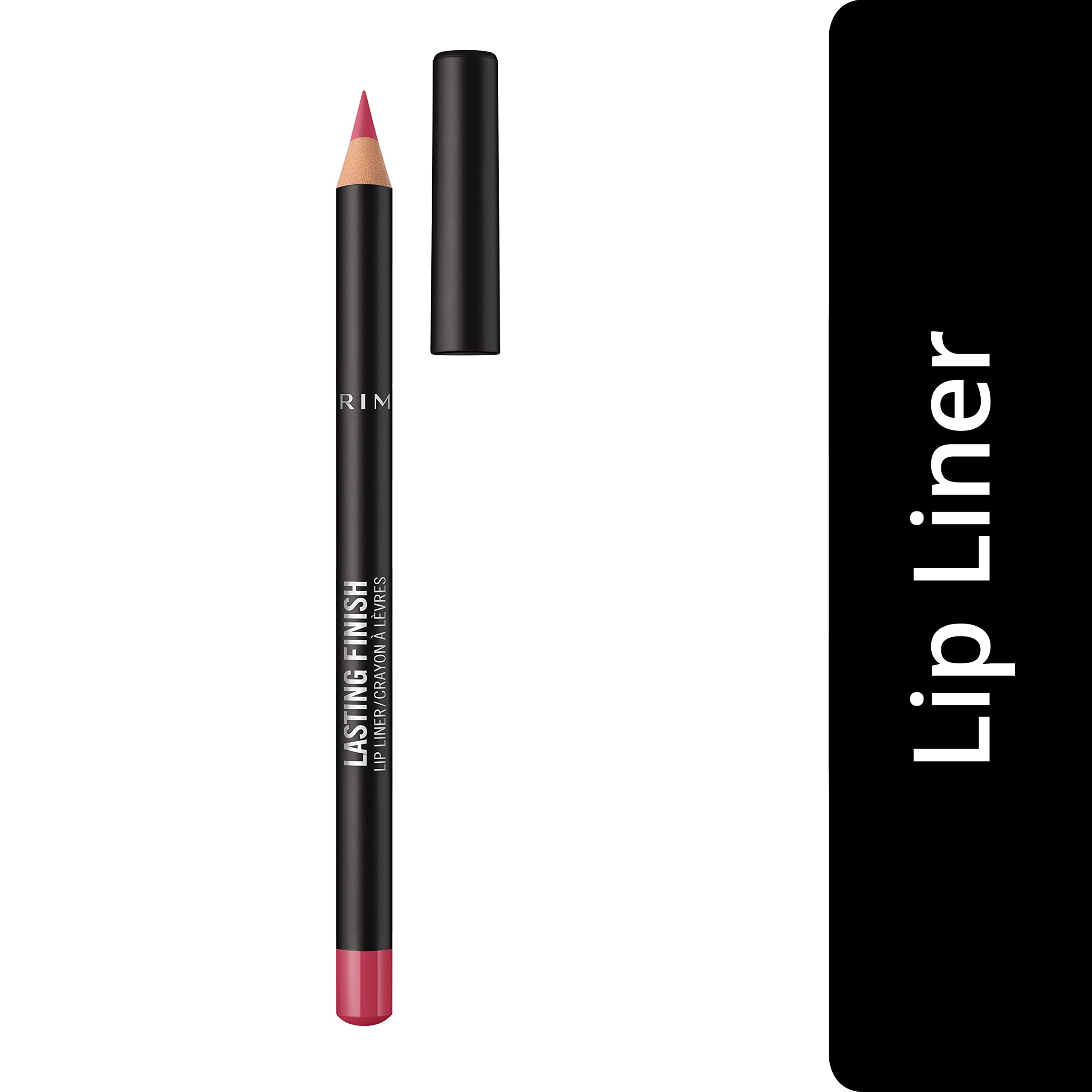 Rimmel Lasting Finish 8Hr Soft Lip Liner Pencil - Vibrant, Blendable Formula To Lock Lipstick In Place For 8 Hours - 125 Indian