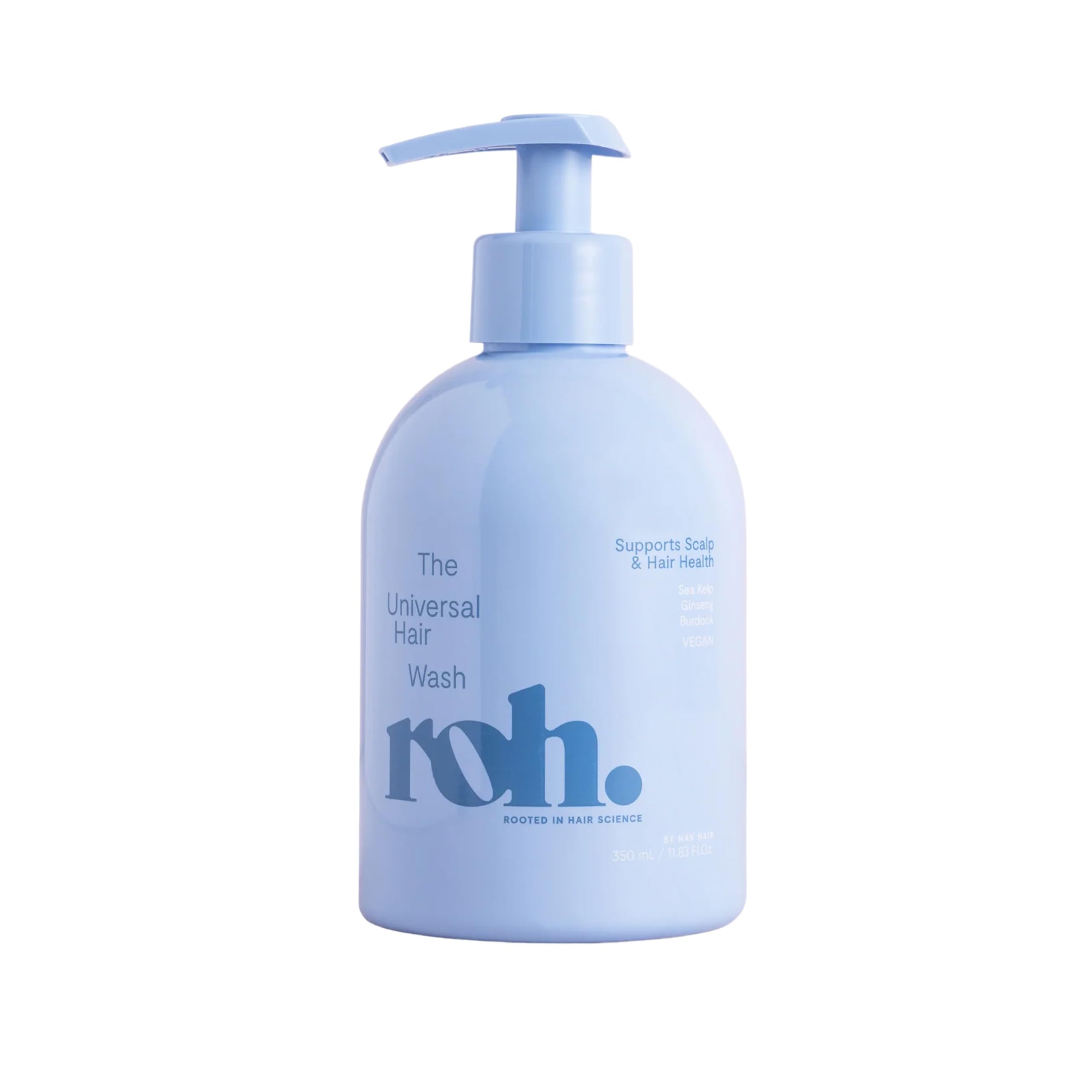 ROH Universal Hair Wash, Hydrating Shampoo for All Hair Types, 11.8 fl oz