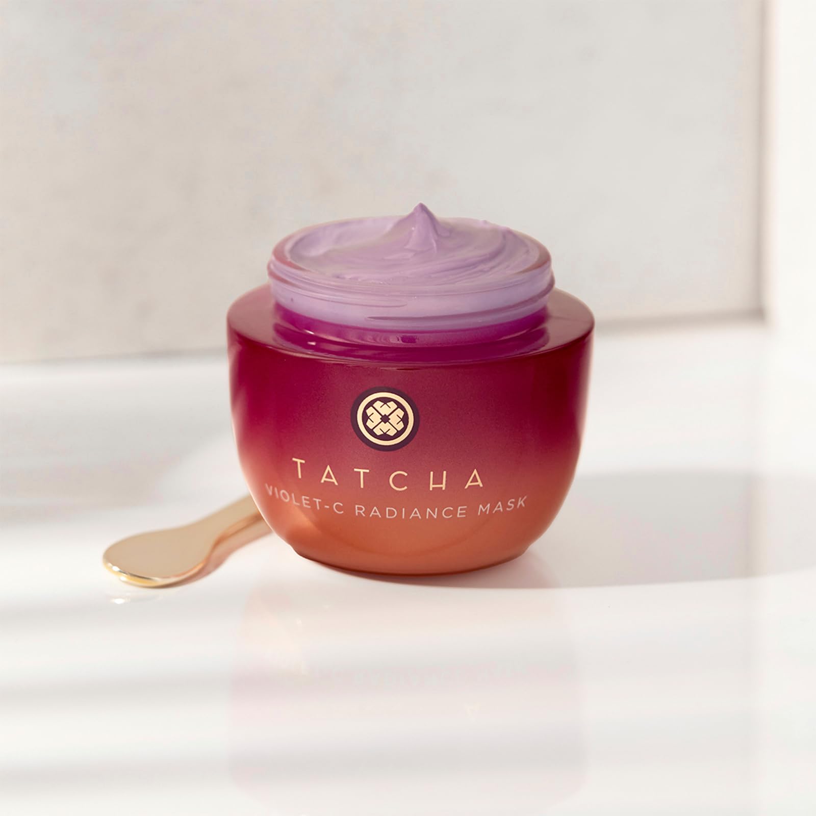 Tatcha The Violet-C Radiance Mask: Creamy Firming Mask With Vitamin C For Soft, Glowing Skin (50 Ml / 1.7 Oz)