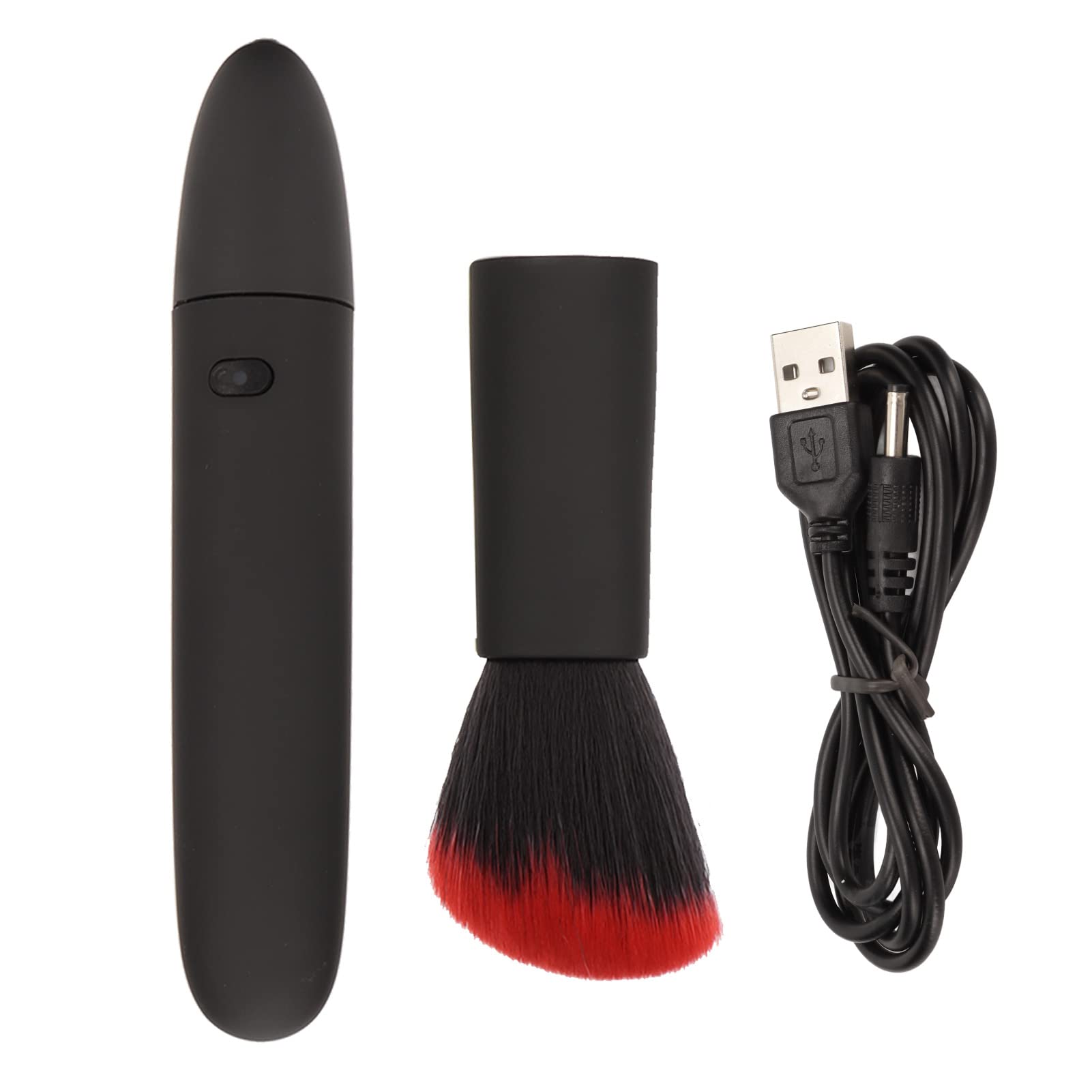 Electric Makeup Brush 10 Gears Rechargeable Multifunctional Blush Brush Face Brush Comfortable Soft for Home Travel Makeup