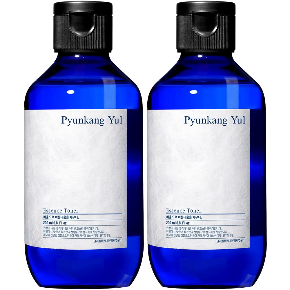 [Pky] Pyunkang Yul Essence Toner Bundle For Deep Hydration, Highly Concentrated Essence Facial Toner, Minimal Ingredients, Zero-