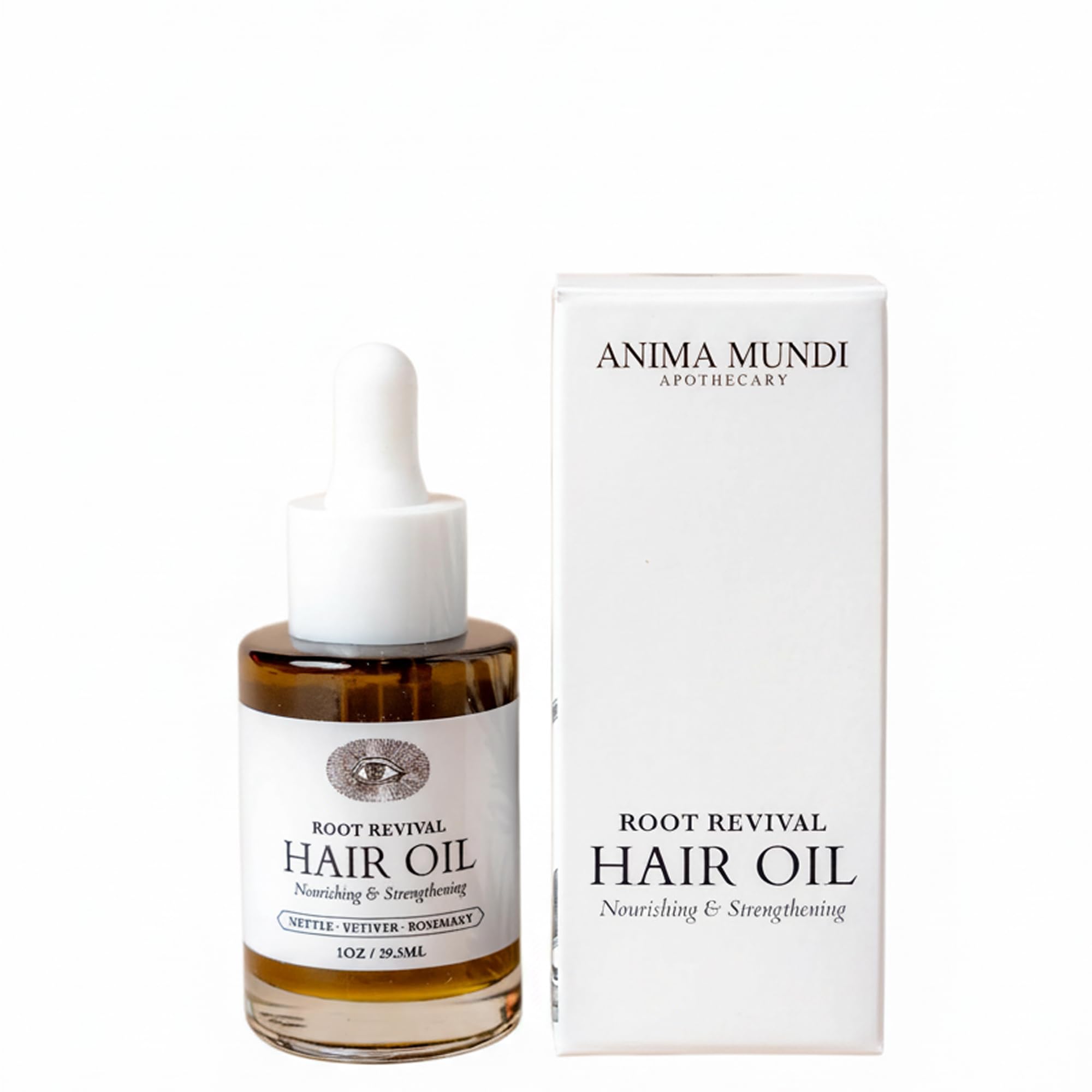ROOT REVIVAL Hair Oil  Nourishing + Strengthening Treatment  Botanical Scalp & Hair Ritual with Jojoba, Moringa, Nettle, Rosem