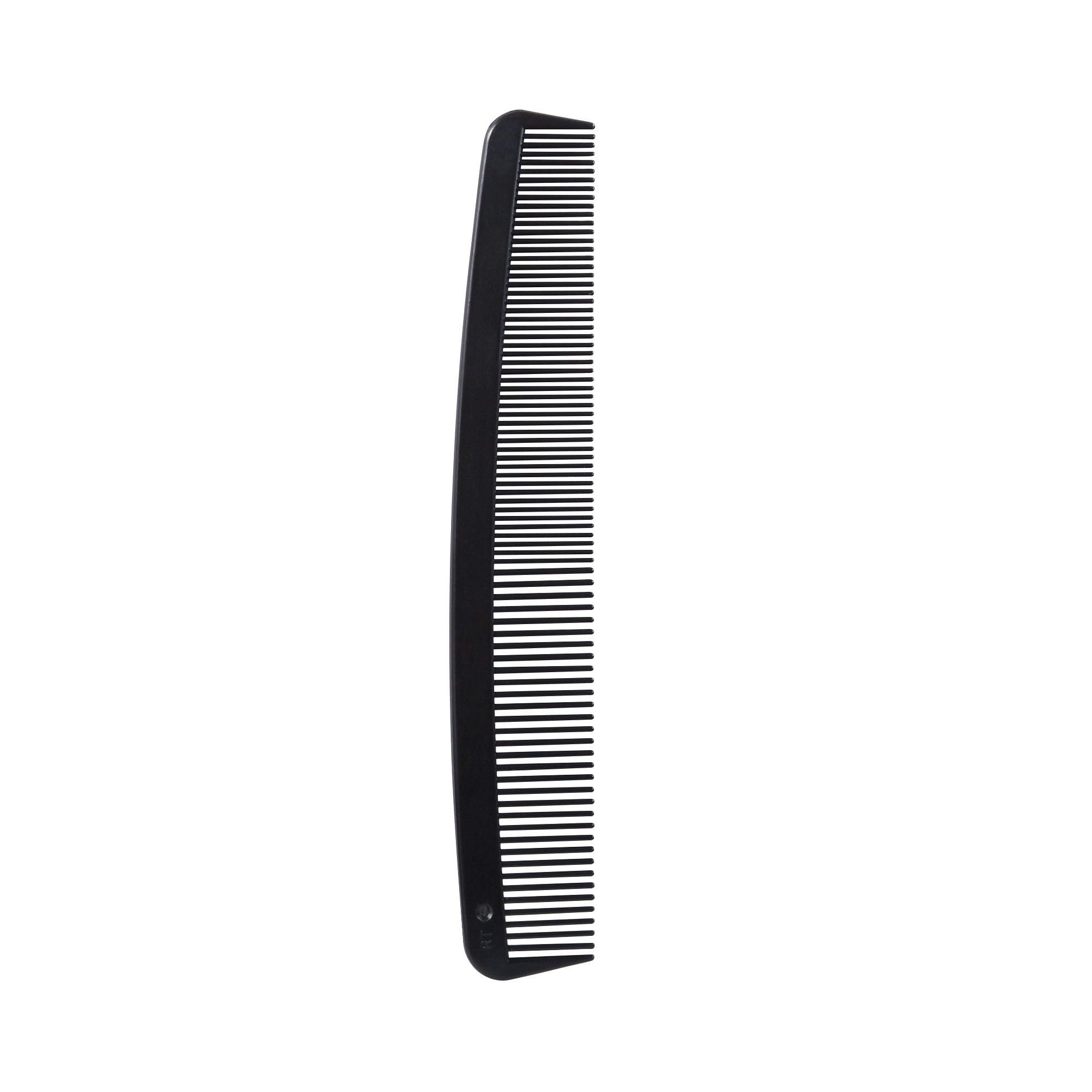 McKesson Plastic Hair Comb, Black, 7 in, 36 ct