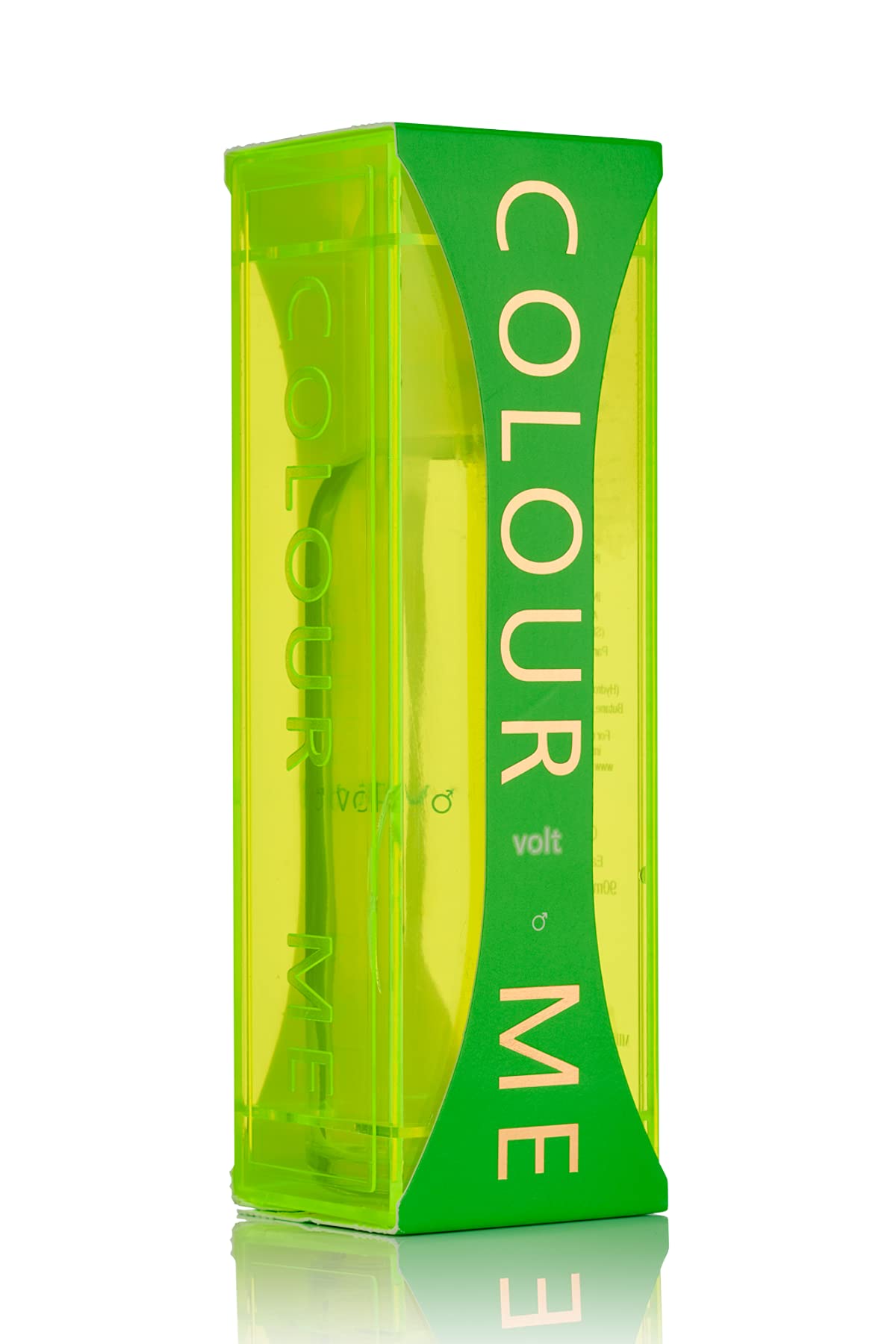 Colour Me Volt by Milton-Lloyd - Perfume for Men - Aromatic Fougere Scent - Opens with Bergamot and Lemon - Blended with Pepper