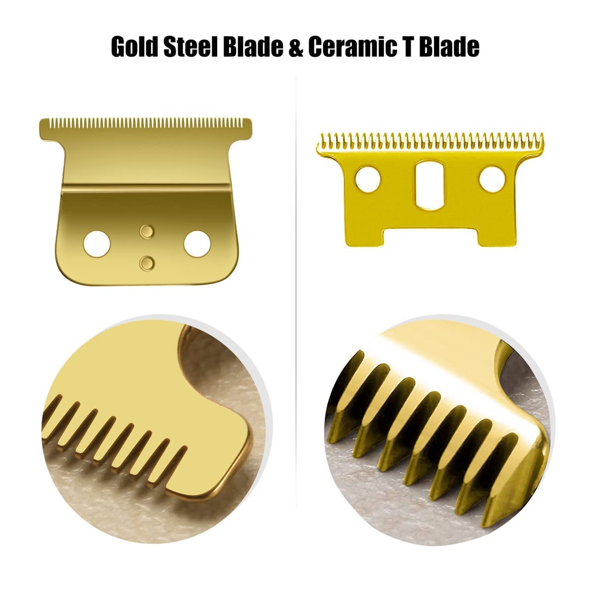 Replacement Blades Compatible With Andis T Outliners Gtx,Suitable For Hair Clippers Model #04710/04521