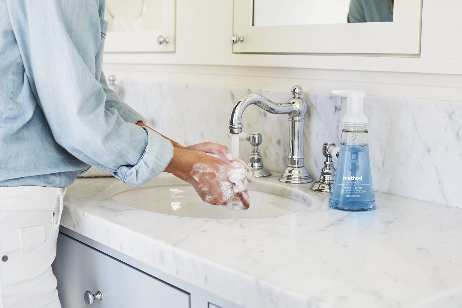 Method Foaming Hand Soap, Sweet Water, Biodegradable Formula, 10 Fl Oz (Pack Of 1)