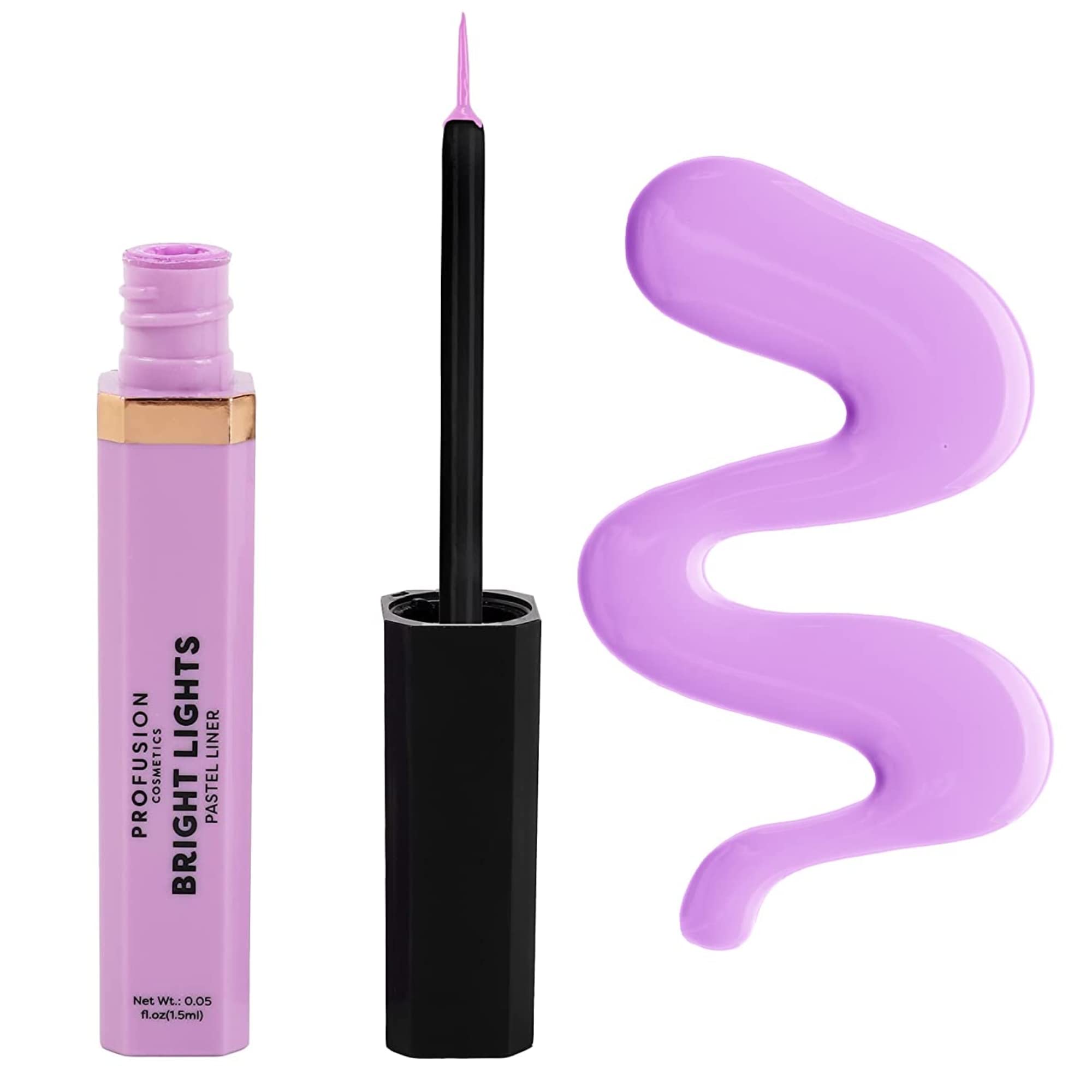 Profusion Cosmetics Bright Lights Neon & Pastel Graphic Liners, Lavender