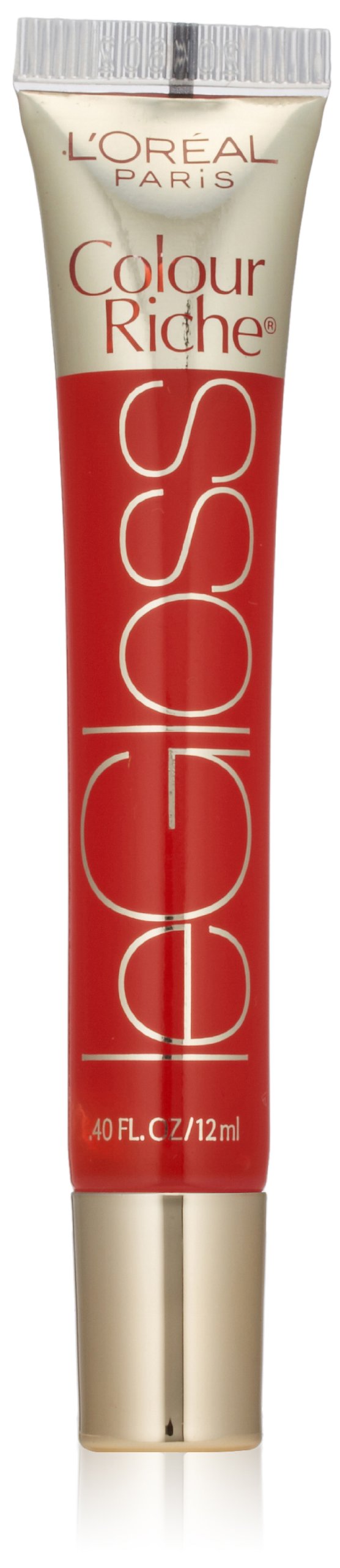 L'Or  al Paris Colour Riche Le Gloss, Red Ravishing, 0.4 fl. oz.