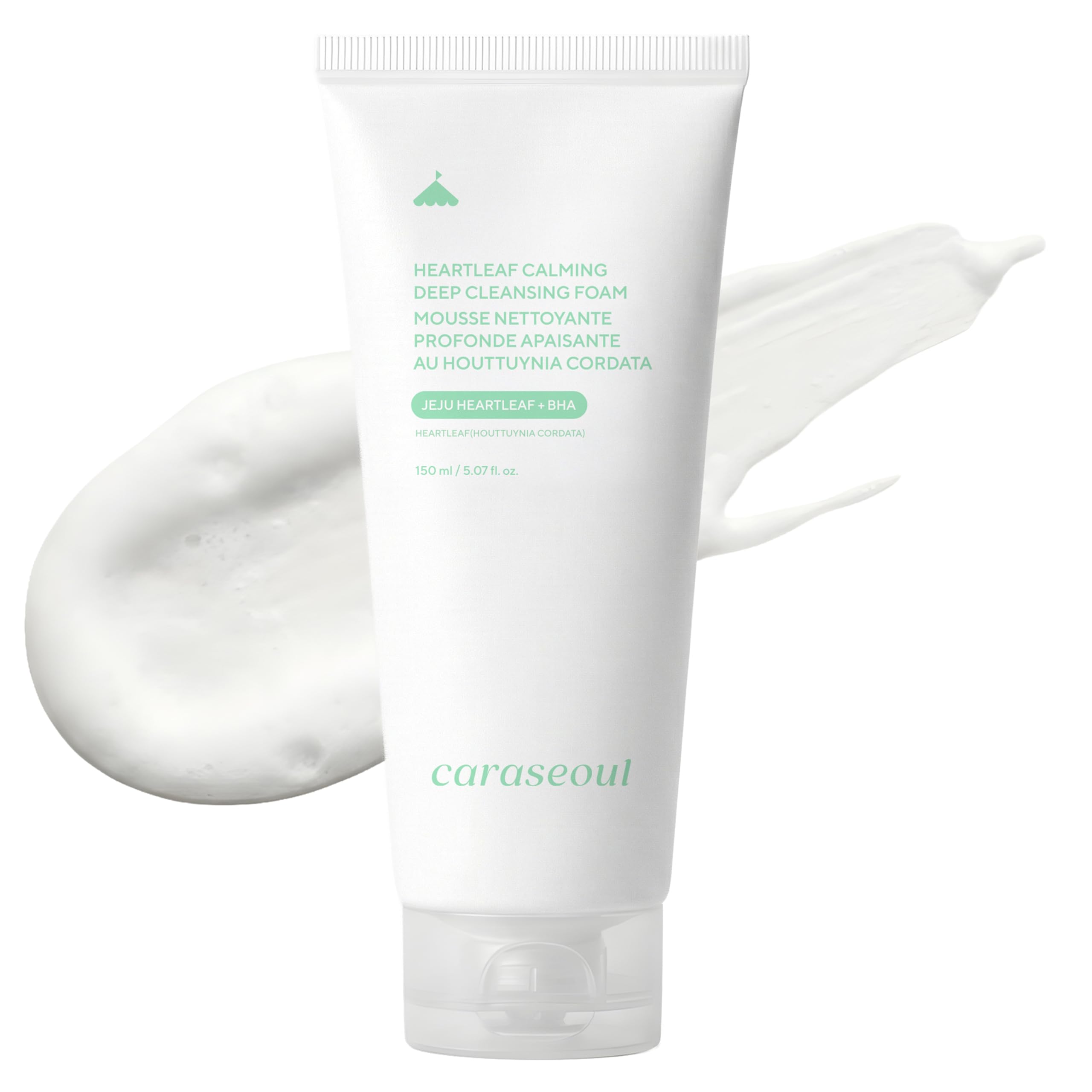 caraseoul Heartleaf Calming Deep Face Wash (150ml/5.07 fl.oz)