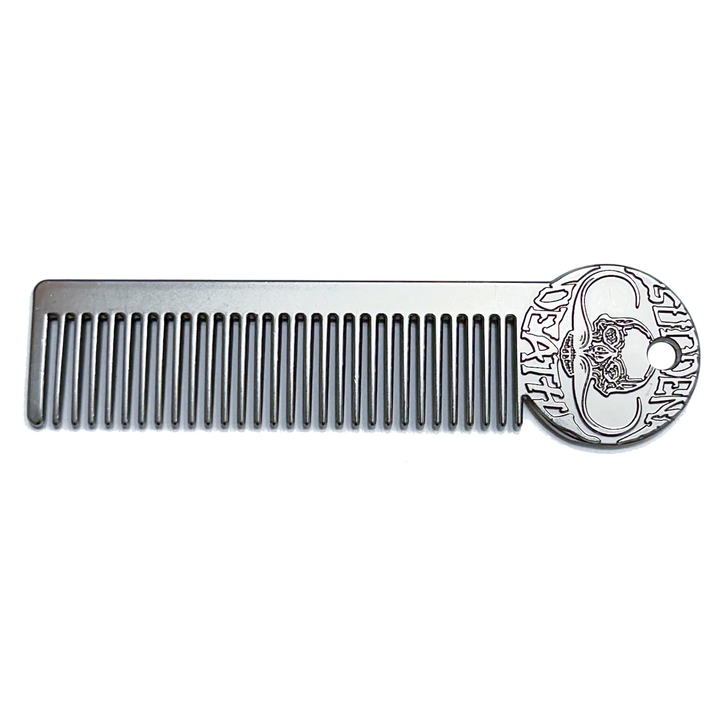Death Grip Platinum Mustache Comb for Men