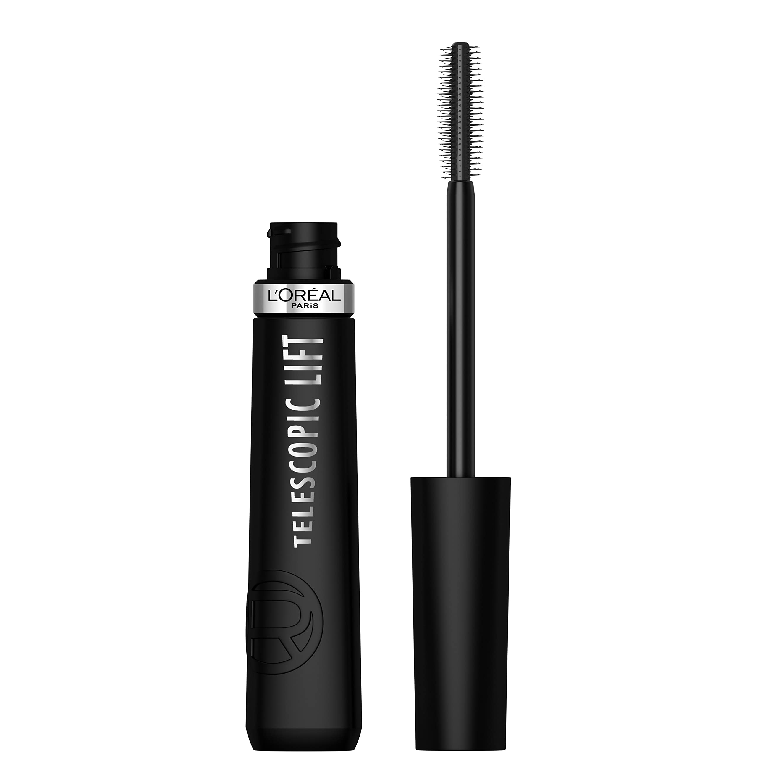Loral Paris Telescopic Lift Washable Mascara, Lengthening And Volumizing Eye Makeup, Lash Lift With Up To 36Hr Wear, Black, 0.33