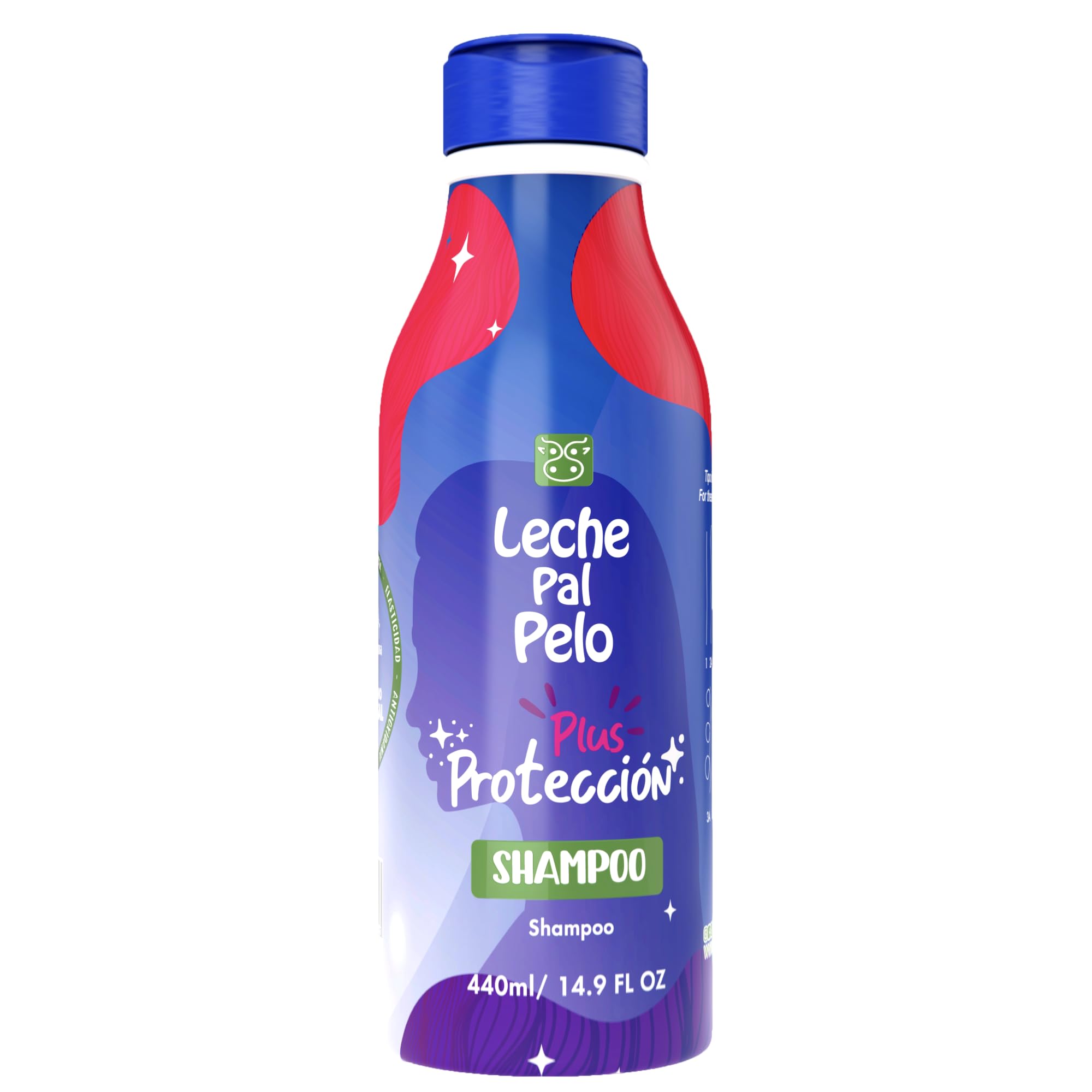 Leche Pal Pelo Quinoa & Rice Protein Color Guard Shampoo | Tinted and Treated Hair | Softens & Hydrates | SLS Free | Vegan (14.9