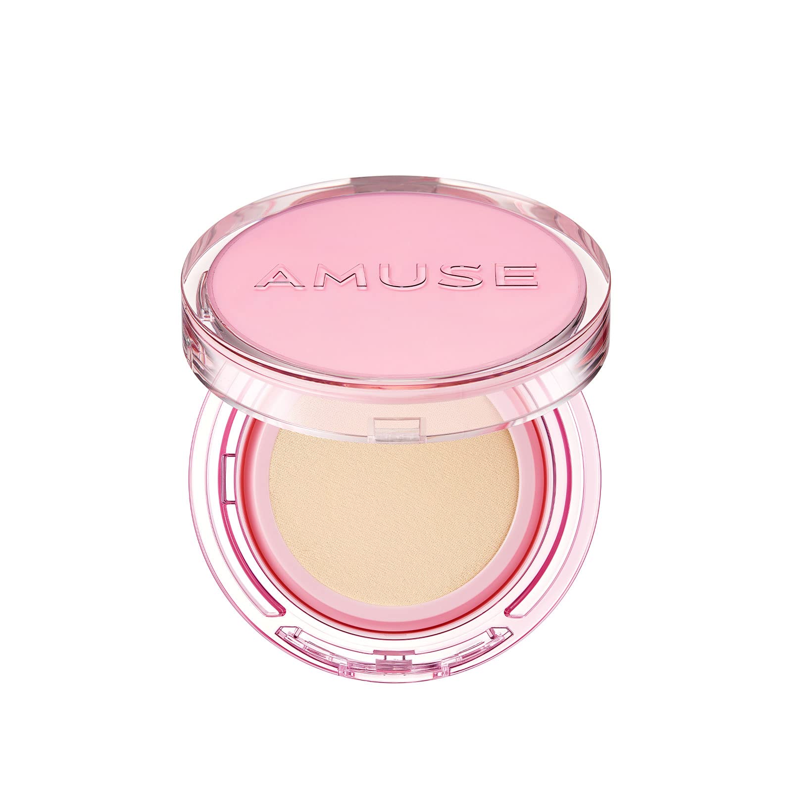 Amuse SEOUL DEW POWER VEGAN CUSHION 02 HEALTHY | beige | Dewy, glow, long-lasting, double coverage, clean beauty, lightweight, n