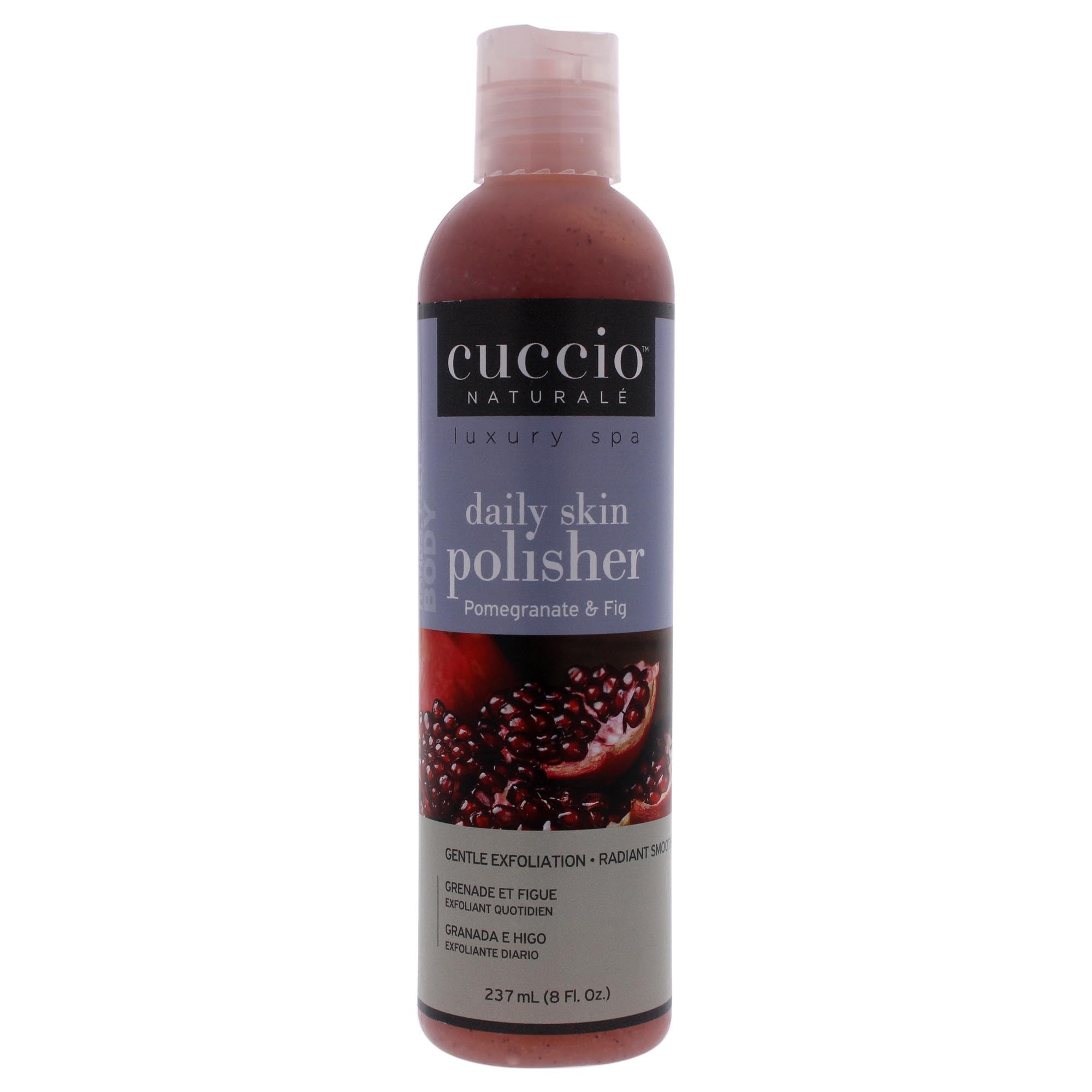 Cuccio Naturale Daily Skin Body Polisher - Soothes And Softens Your Skin - Gentle Exfoliation Process - Lifts Dead Cells From Th