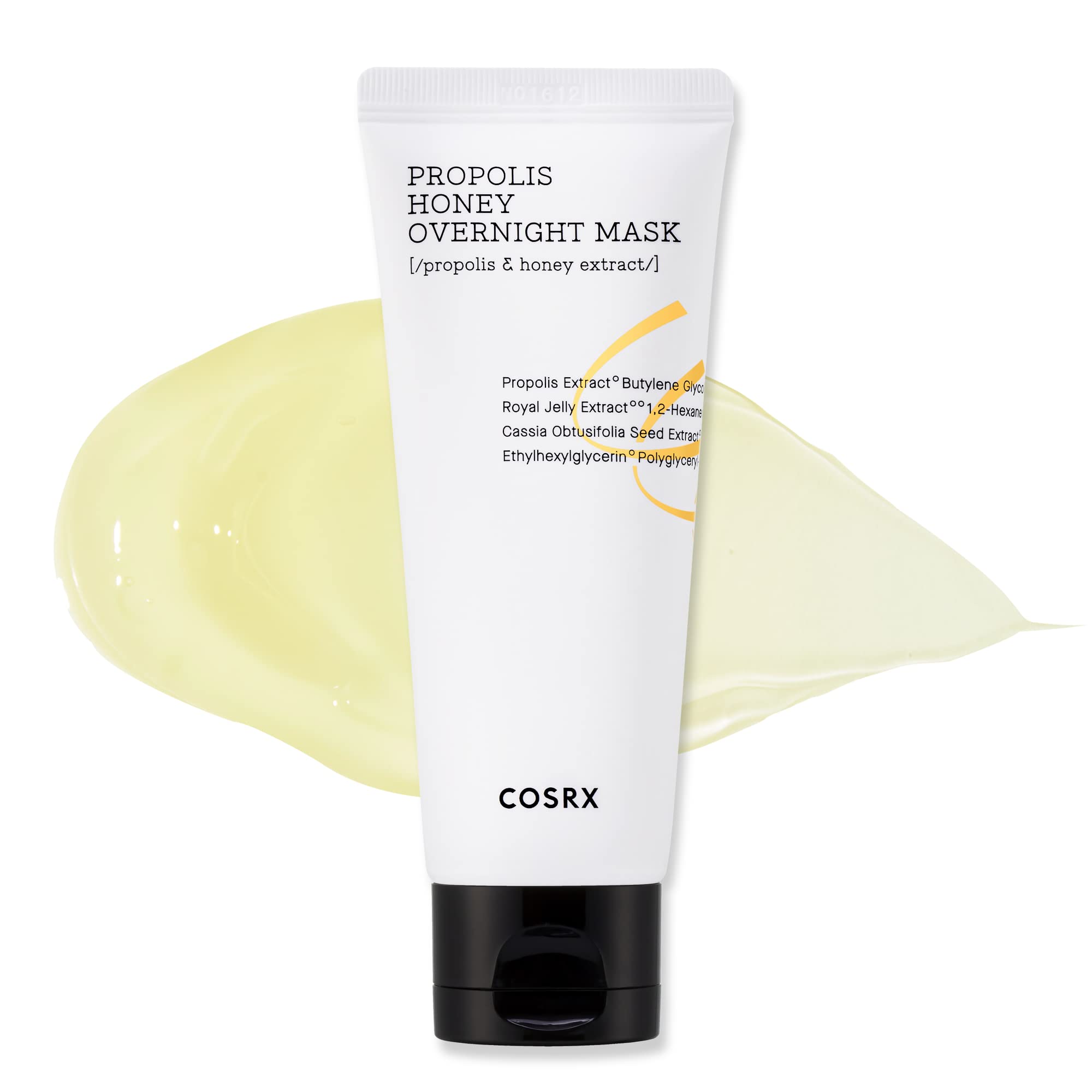 Cosrx Full Fit Propolis Honey Overnight Mask | 2.03 Fl.Oz / 60Ml | Propolis Extract 87% | Korean Skin Care, Cruelty Free, Parabe