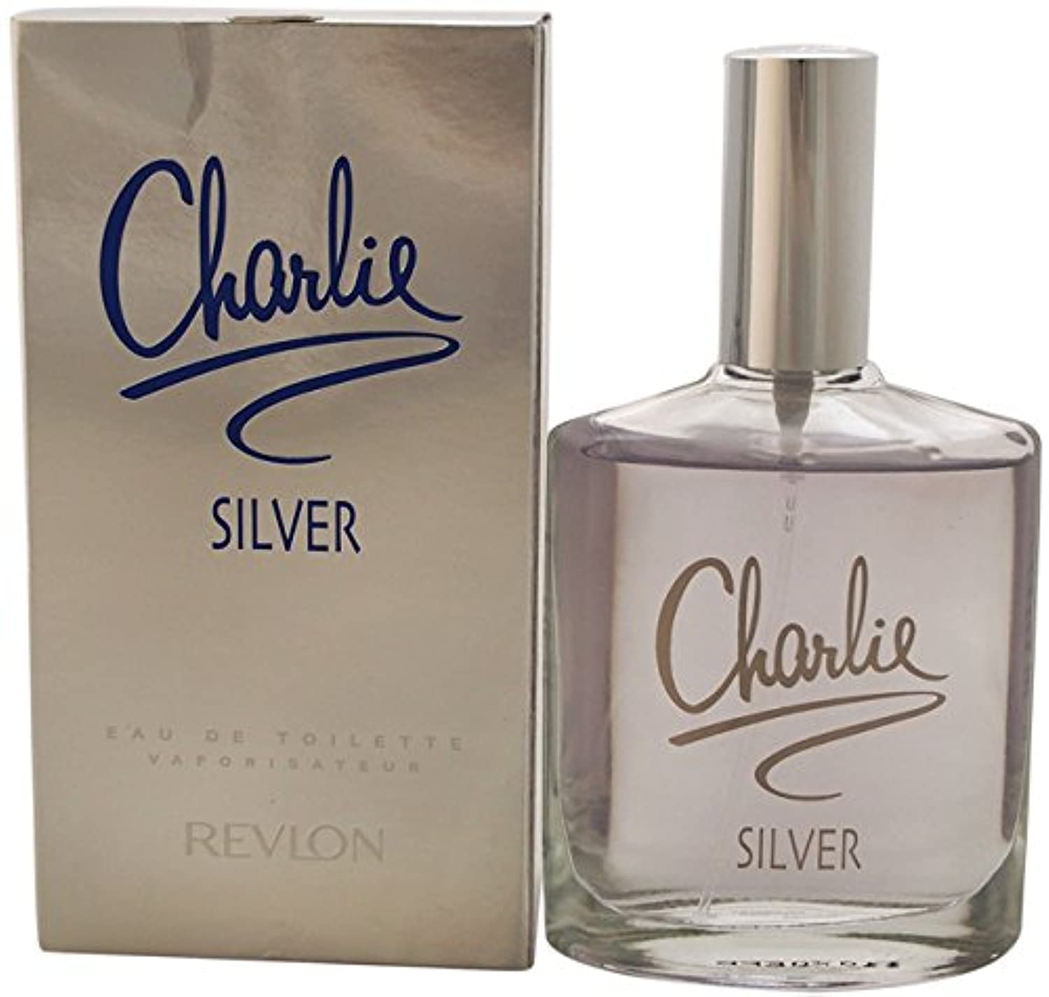 Revlon Charlie Silver 3.4 Oz Eau De Toilette Spray New In Box For Women