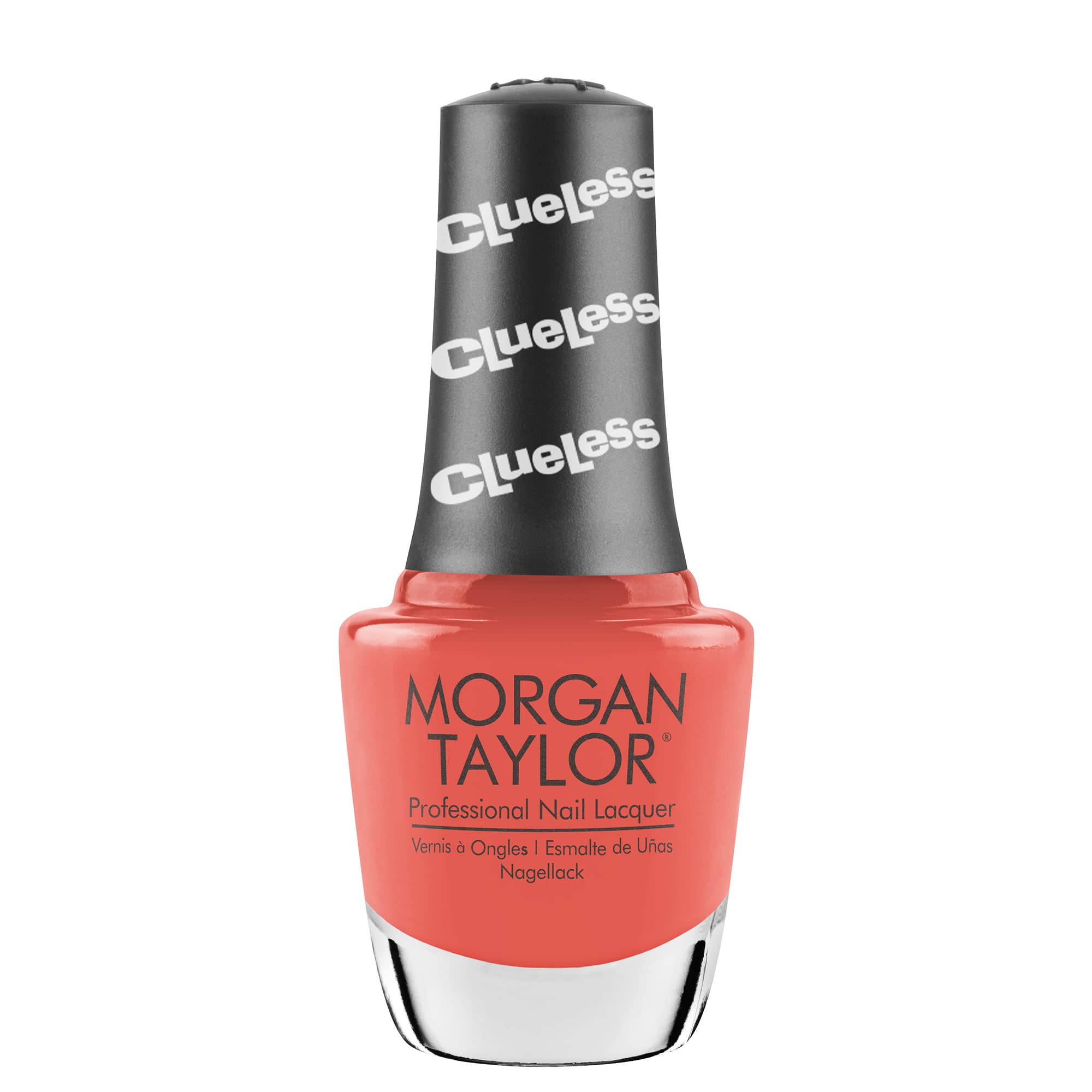 Morgan Taylor Nail Lacquer Summer Collection (Driving In Platforms) Orange Professional, Vibrant, Chip-Resistant, Fast-Drying, L