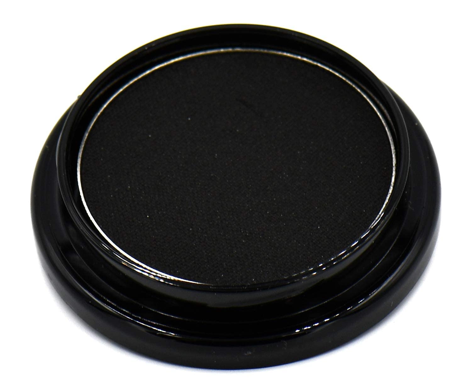 Pure Ziva True Black Night Smokey 100 Pure Jet Black Eye Shimmer Pressed Powder Single Eyeshadow; Talc, Paraben & Cruelty Free