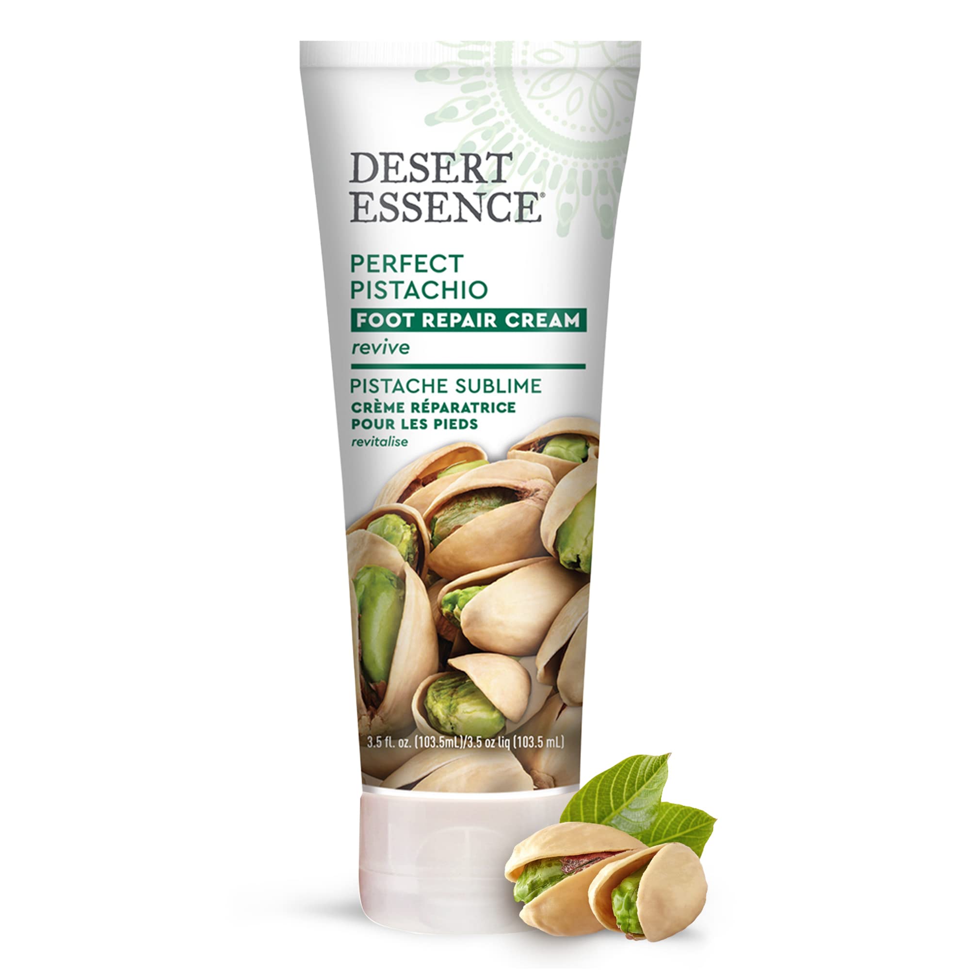 Desert Essence Organic Foot Repair Cream Pistachio - 3.5 fl oz