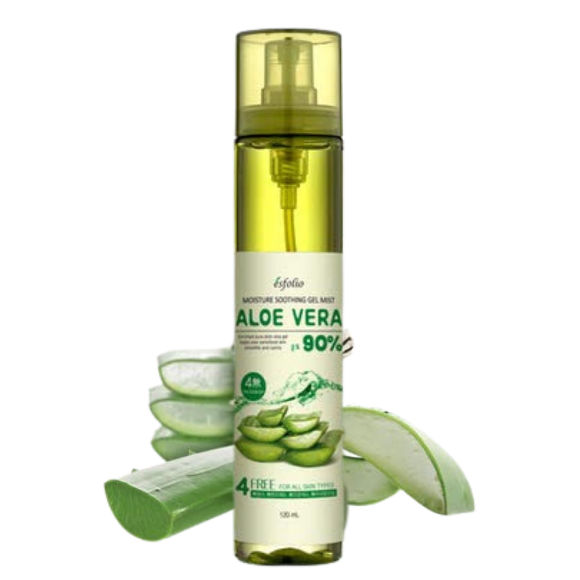 esfolio Aloe Vera Daily Hydrating Face Mist Moisturizing Facial Spray Lightweight Skin Refresh Spray Fine Mist Daily Skincare Hy