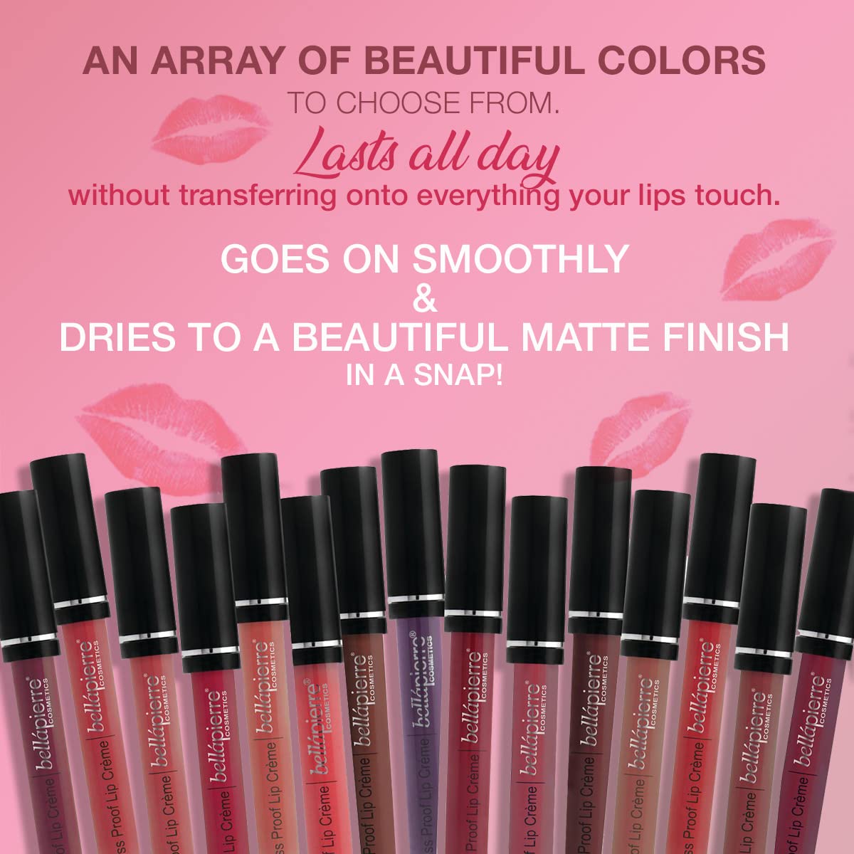 bellapierre Kiss Proof Lip Crme - Hothead