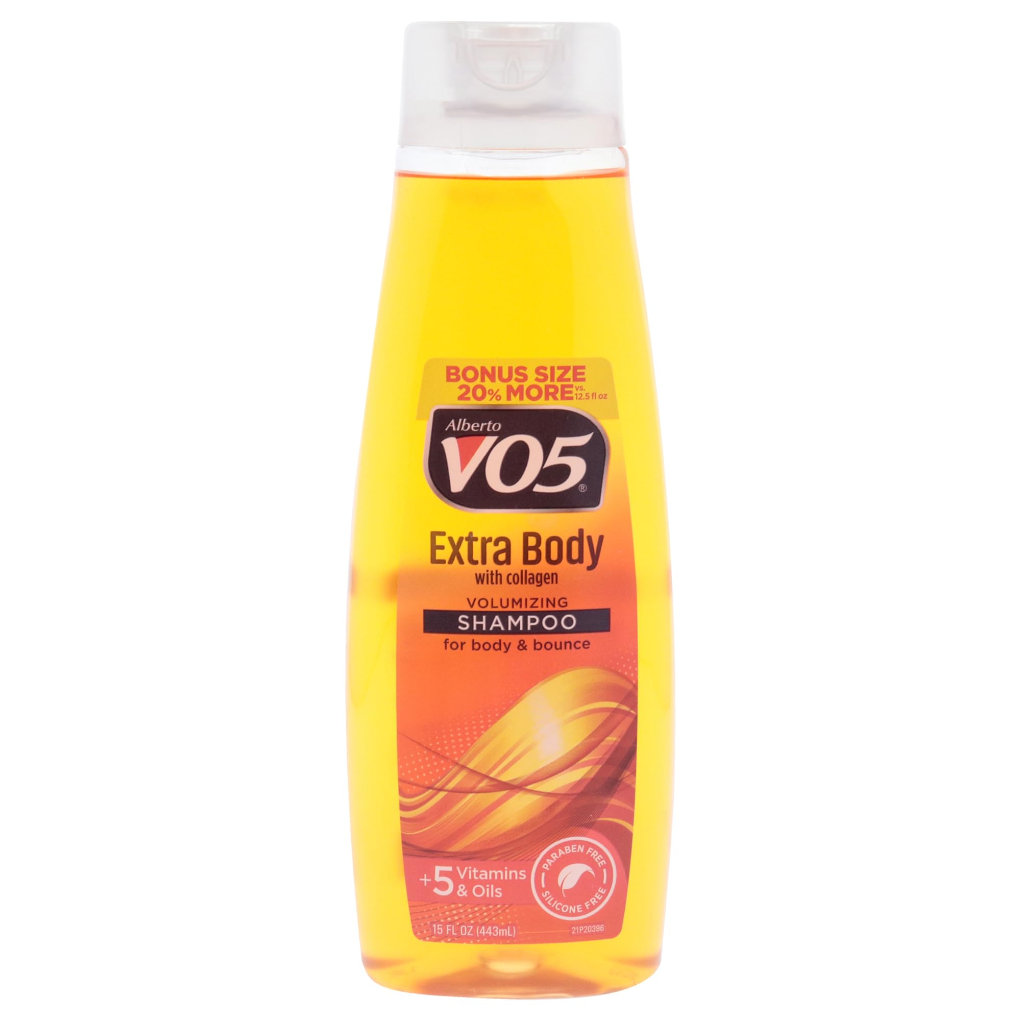 Alberto VO5 Extra Body Shampoo - 15 Oz. (Pack of 6) - Volume Boosting Formula