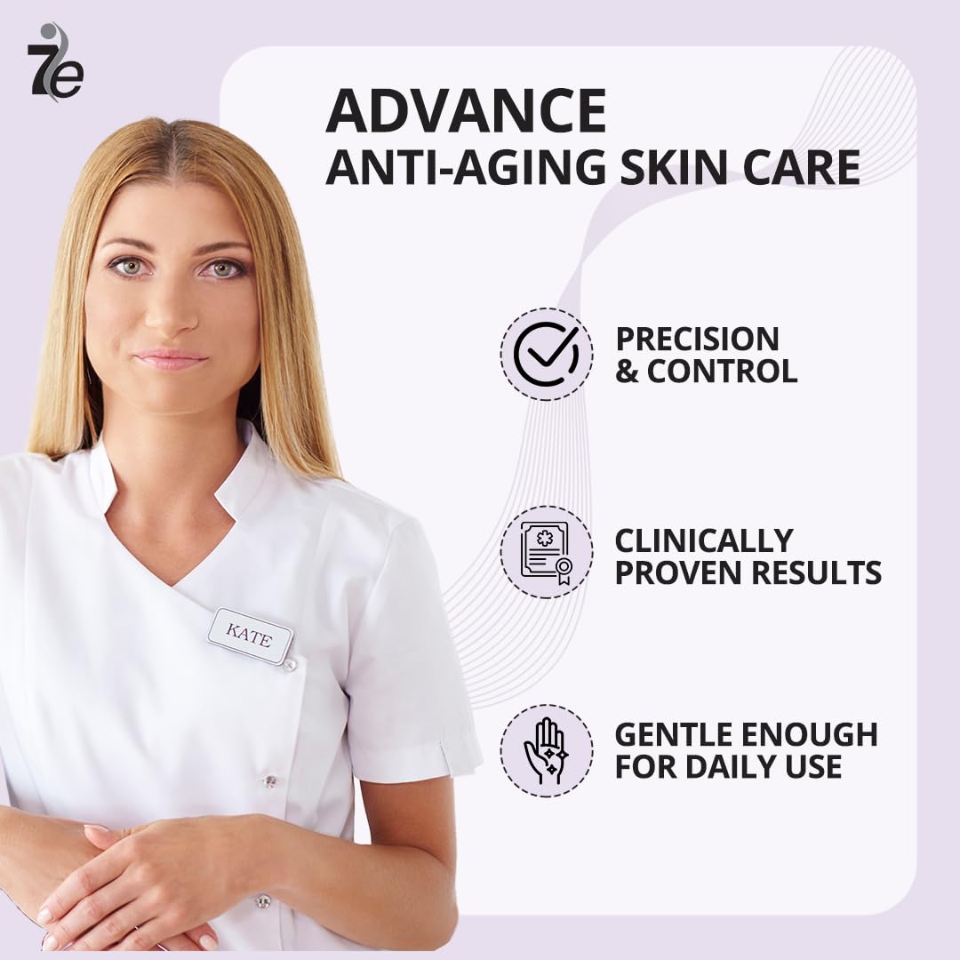 7E Wellness:Anti-Aging Peptide Serum, Anti-Wrinkle Copper Peptide Serum With Hyaluronic Acid & Polypeptides - Supports Collagen