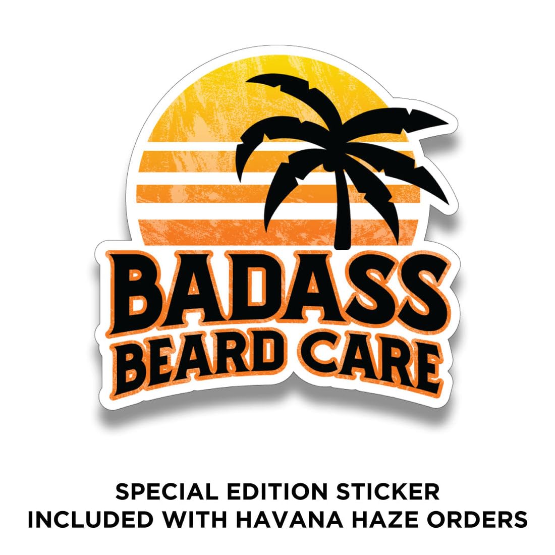 Badass Beard Care Beard Wax For Men - Havana Haze, 2 Oz - Softens Beard Hair, Leaves Your Beard Looking And Feeling More Dense