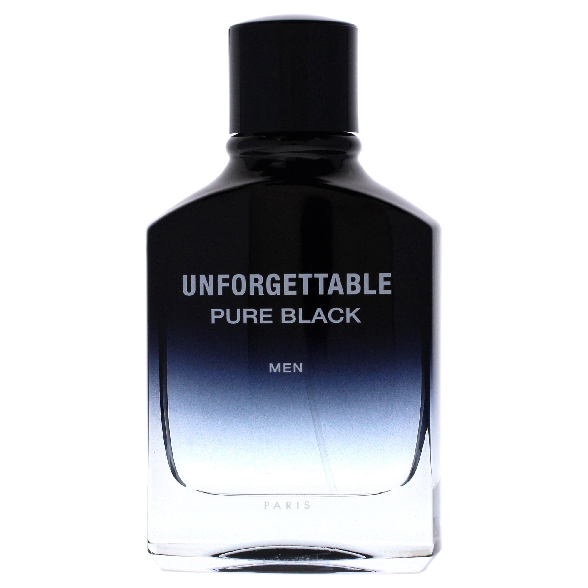 Unforgettable Pure Black By Glenn Perri, 3.4 Oz Eau De Toilette Spray For Men