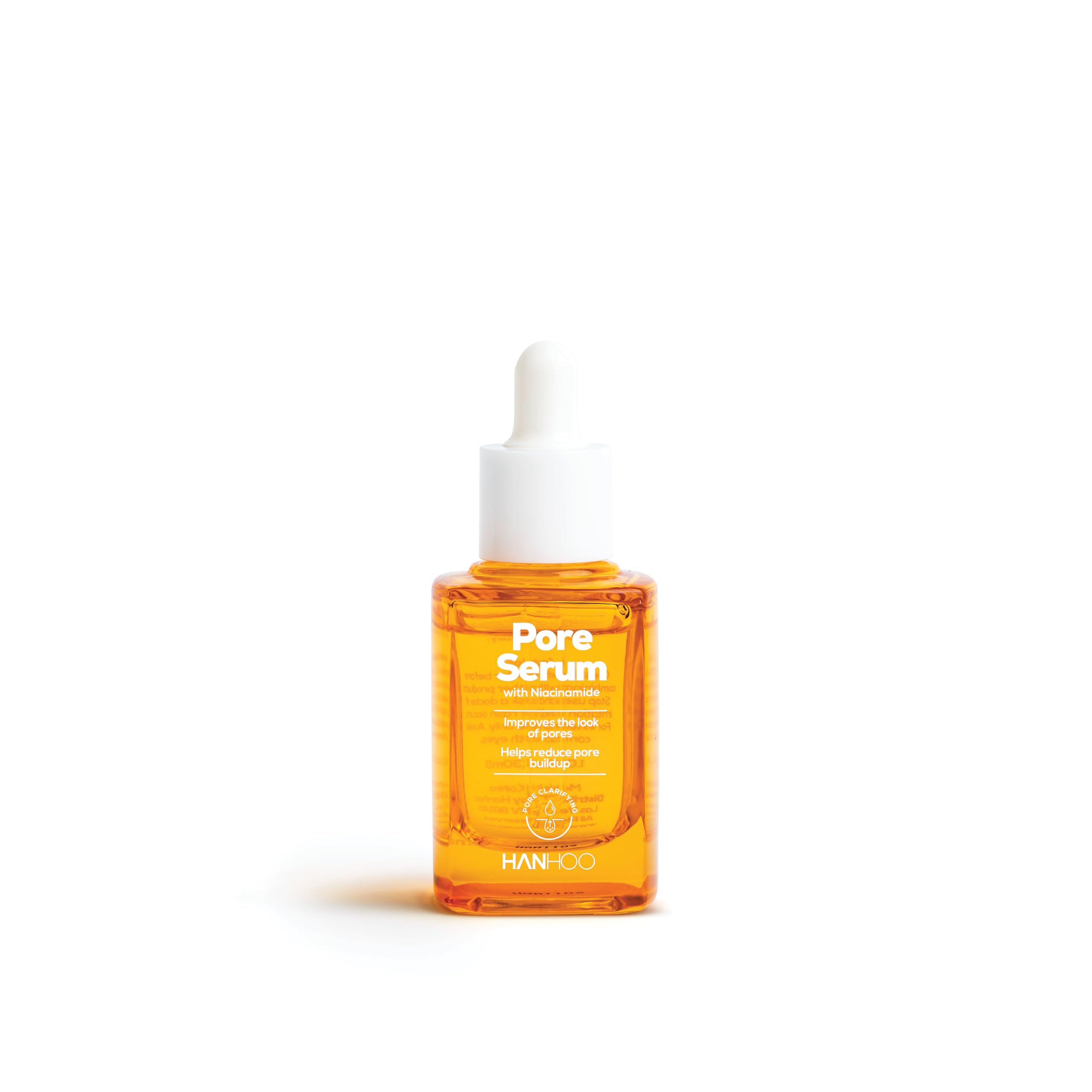 Hanhoo Pore Serum With Niacinamide | Gently Exfoliating Pore Serum | For Clogged Pores, Oily Skin, And Acne-Prone Skin | Made Wi