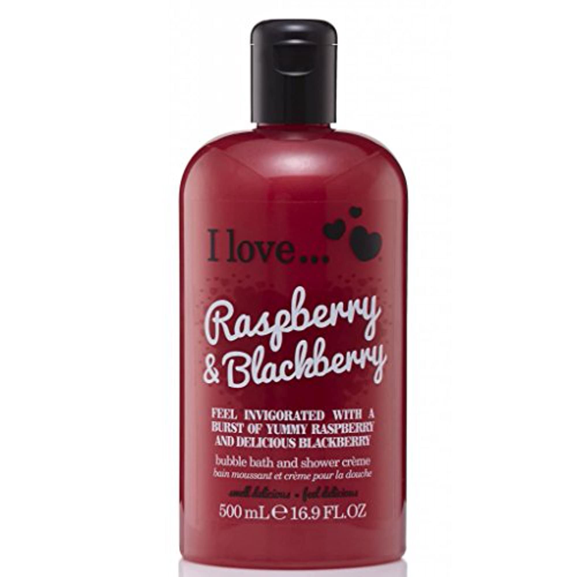 Bath And Shower Creme - Raspberry And Blackberry By I Love Cosmetics For Women - 16.9 Oz Shower Cream