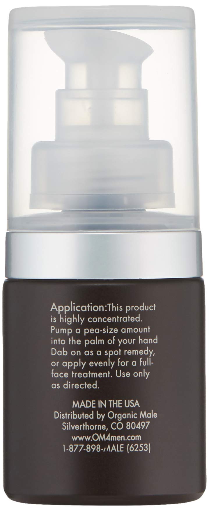 Organic Male OM4 Perfect: High Alpine Brightening Isolate - A Vitamin C and Peptide Serum for Men