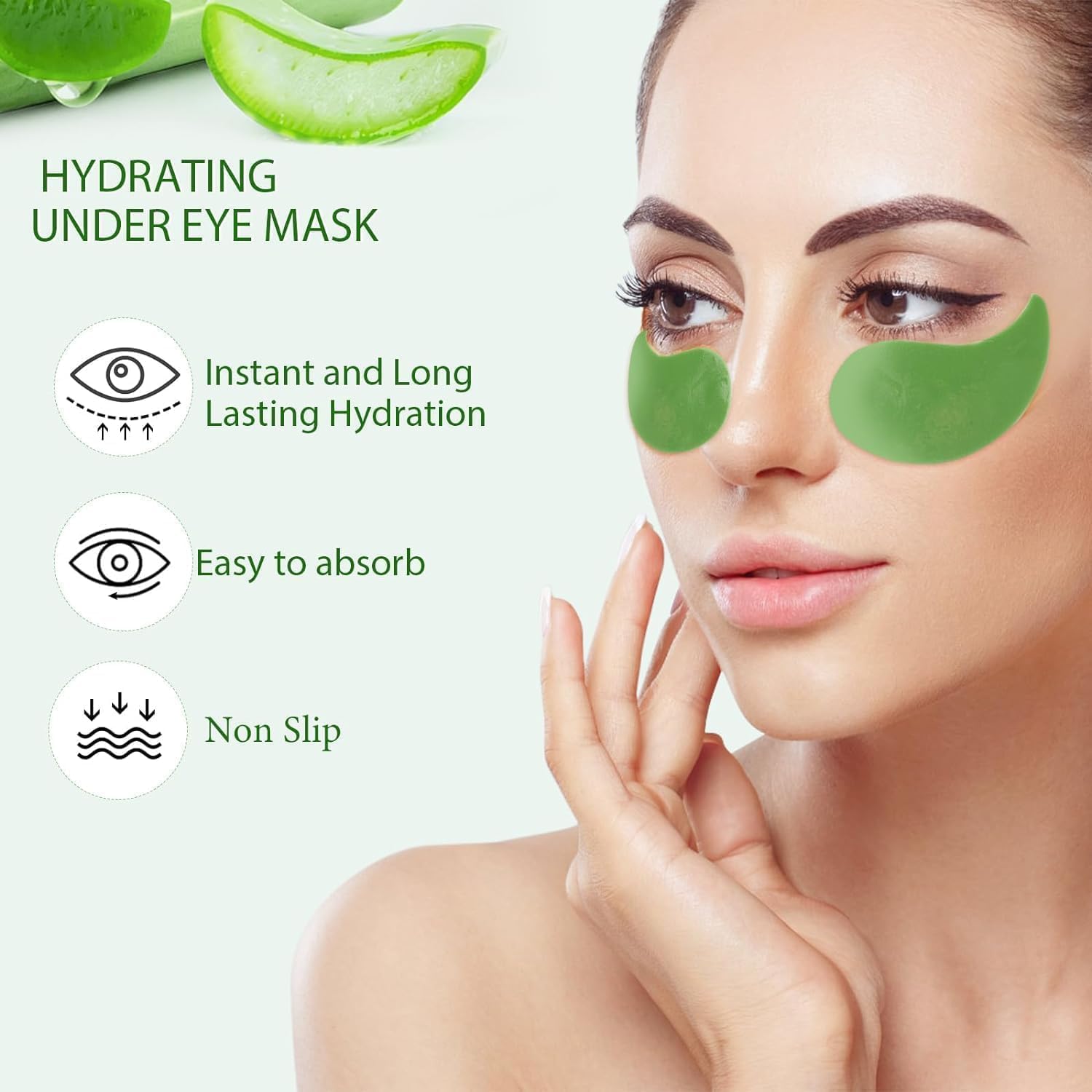 Fanmin Under Eye Patches, Collagen Under Eye Mask For Eyes & Bags, Moisturize Your Skin, 30 Pairs