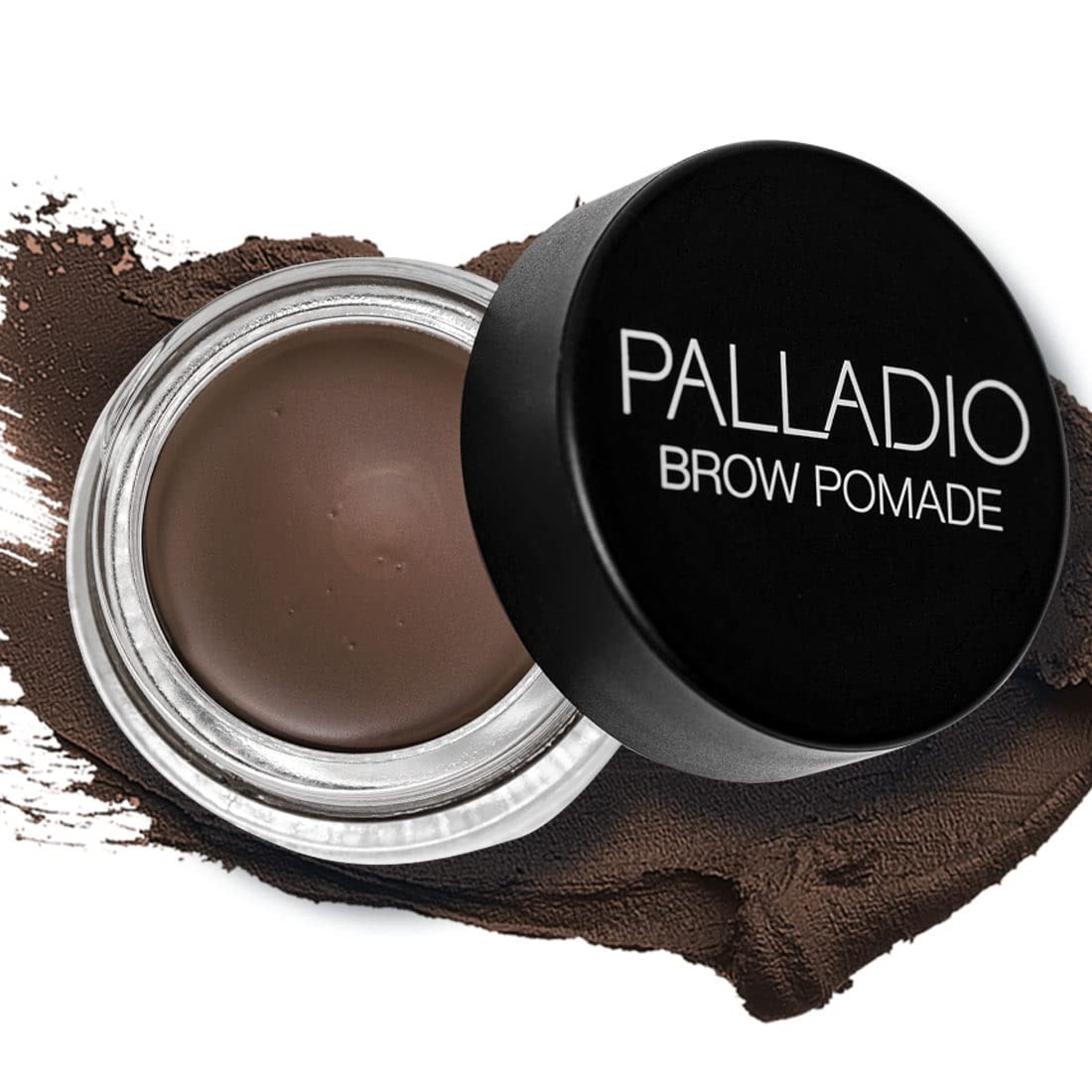 Palladio Brow Pomade Waterproof, 24 Hour Wear, Smudge Proof and Sweat Resistant Formula, Super Creamy Formula Glides on And Help