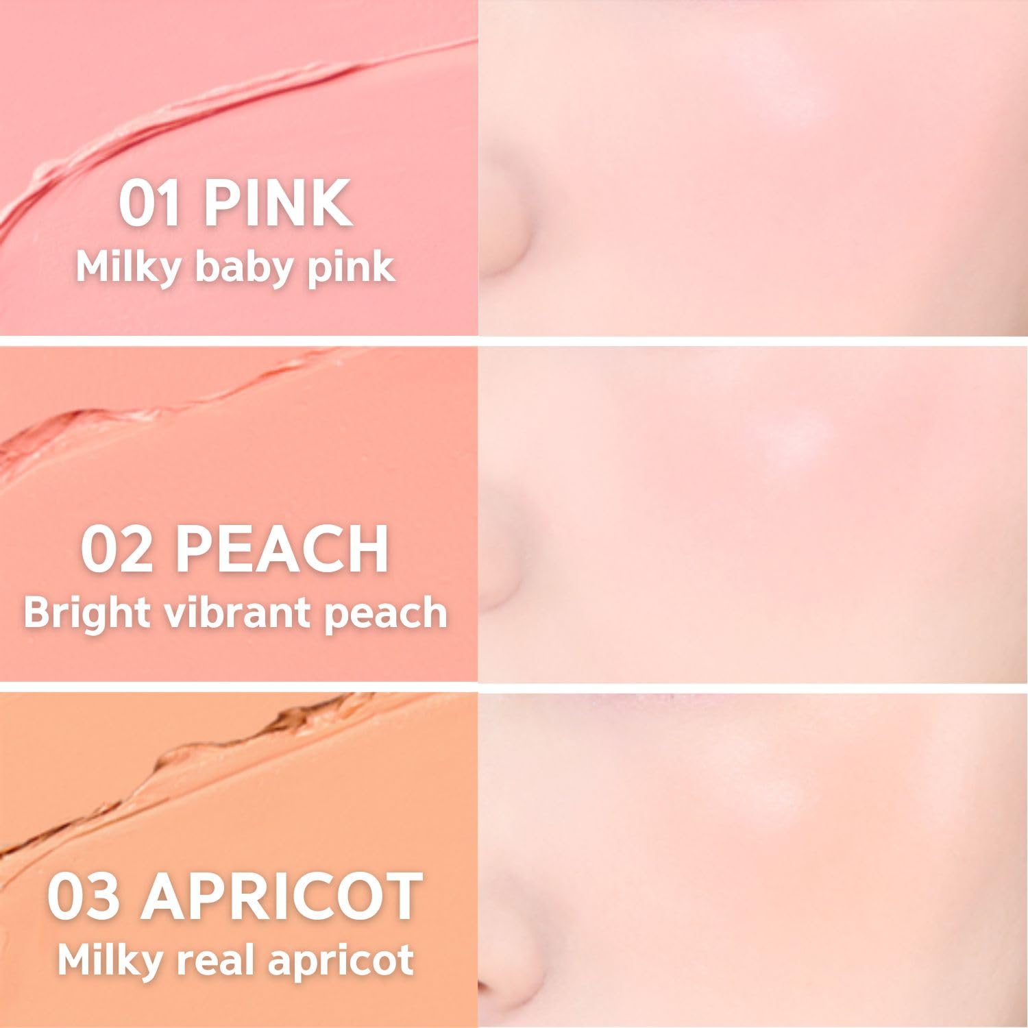 Bbia Ready To Wear Downy Cheek Cream Blush 8 Color - Creamy Blendable & Buildable Blush Dewy Texture & Matte Finish High Pigment